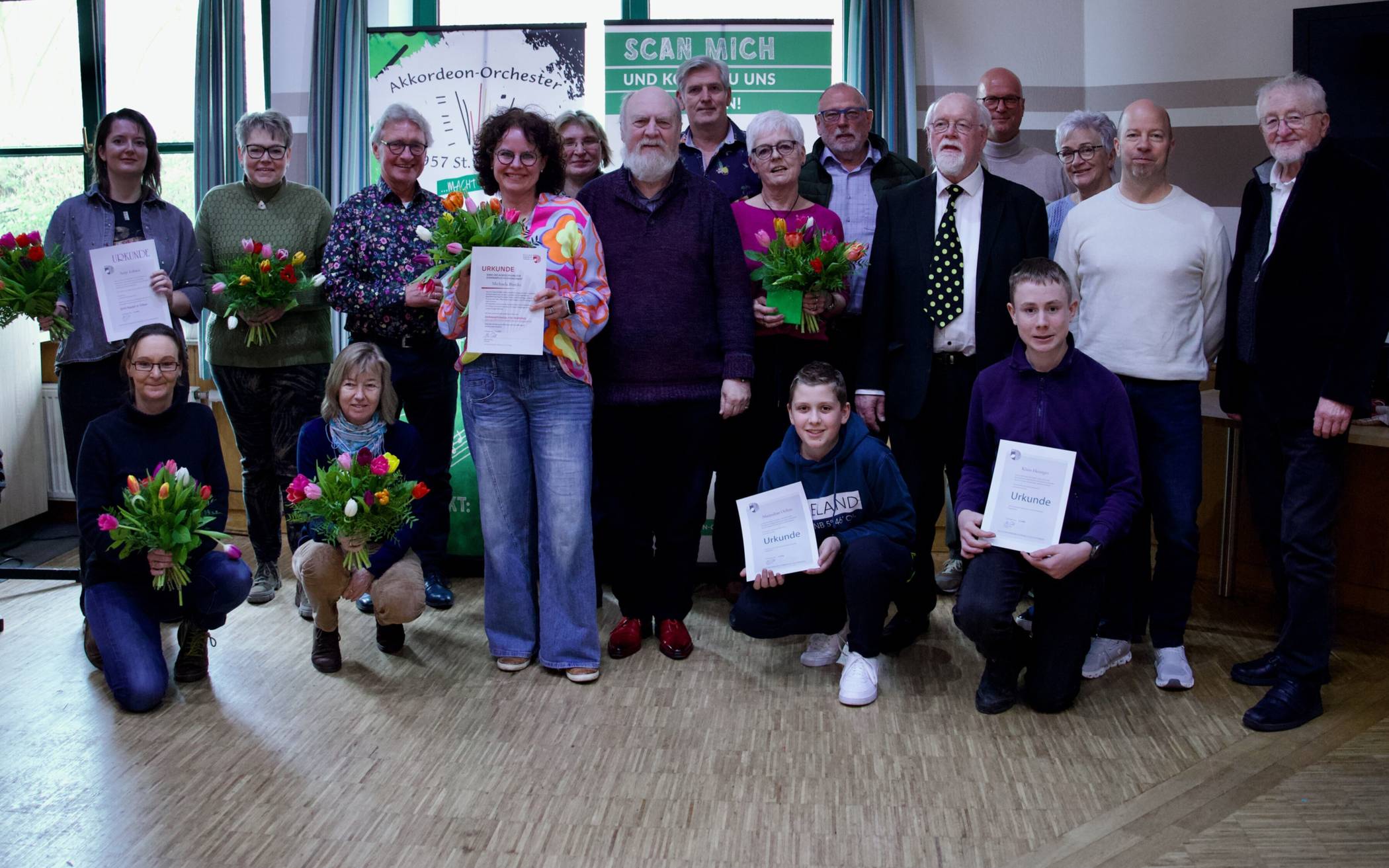 Auf der Jahreshauptversammlung des Vereins wurden