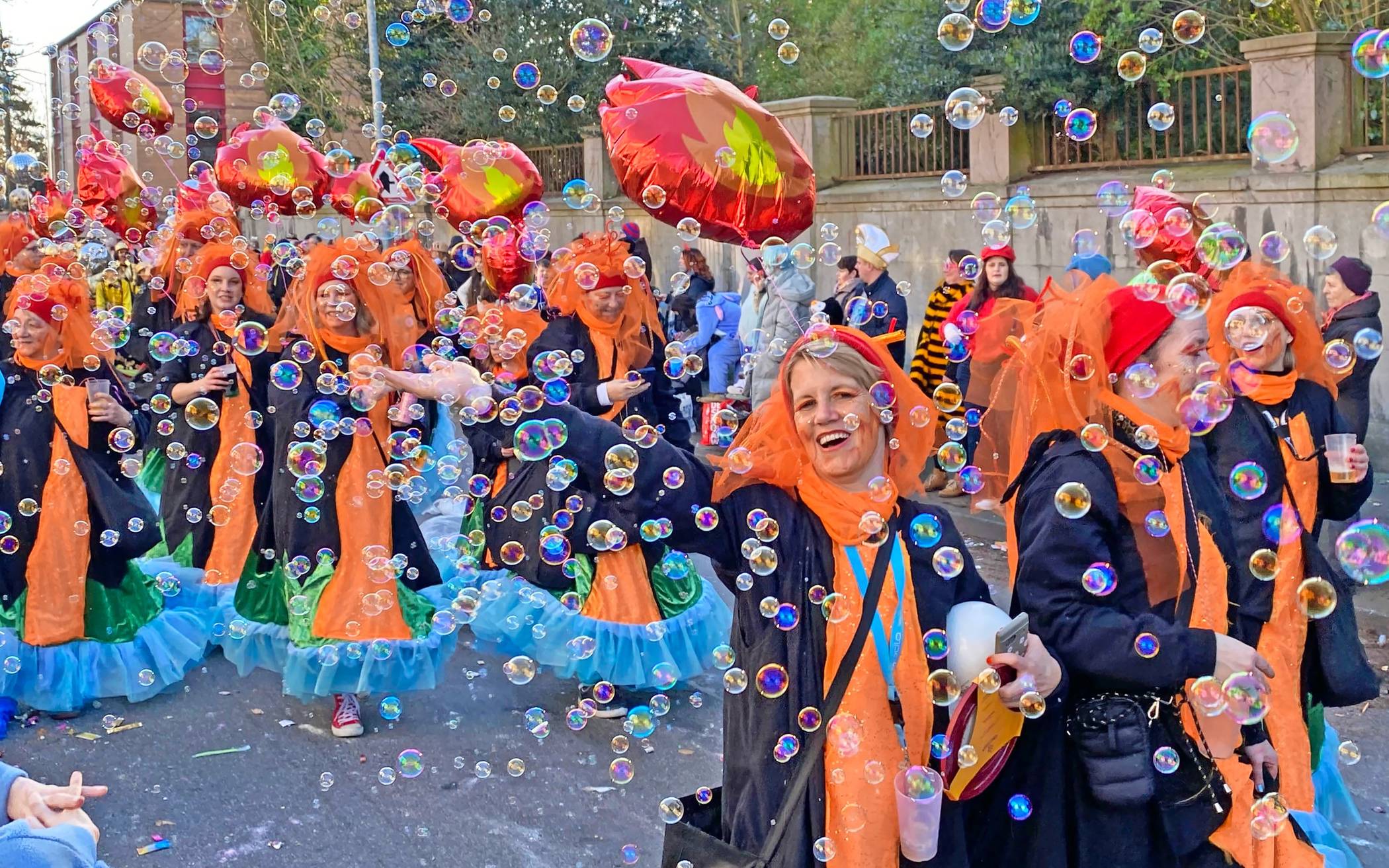 Im vergangenen Jahr gab es sehr gute Stimmung bei den Karnevalszügen im Kreis Viersen (hier in Dülken, Foto: Claudia Ohmer)