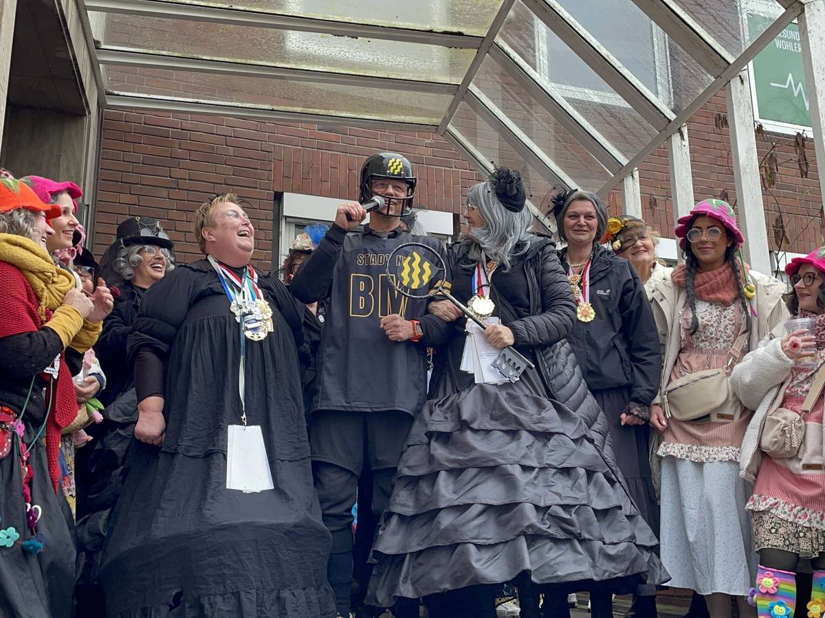 Rathaussturm in Neukirchen-Vluyn
