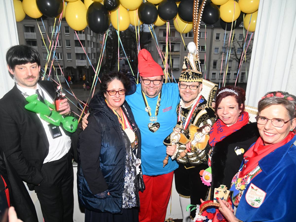 Rathaussturm Altweiber Krefeld 2026
