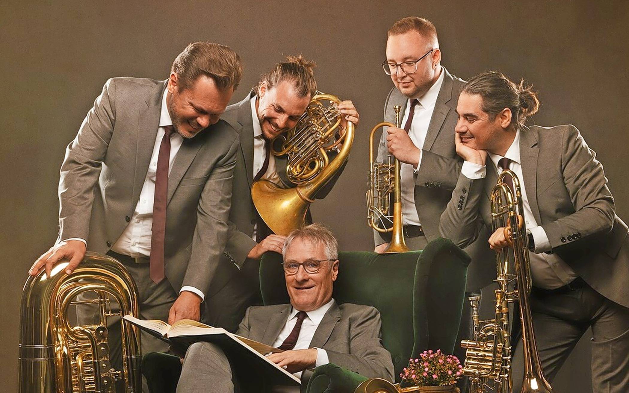 Das renommierte Blechbläserensemble Classic Brass gastiert am 1. März in Büderich. 