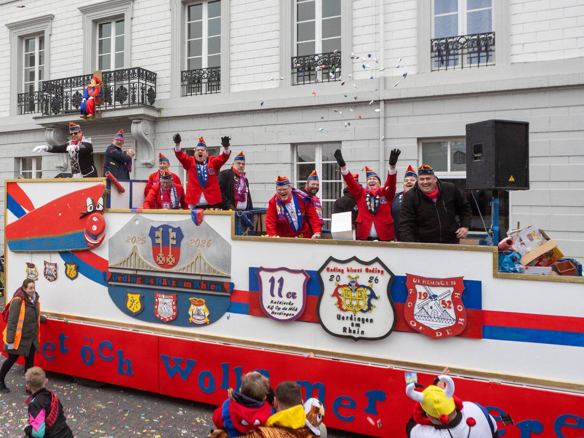 Tulpensonntagszug 2026 in Uerdingen
