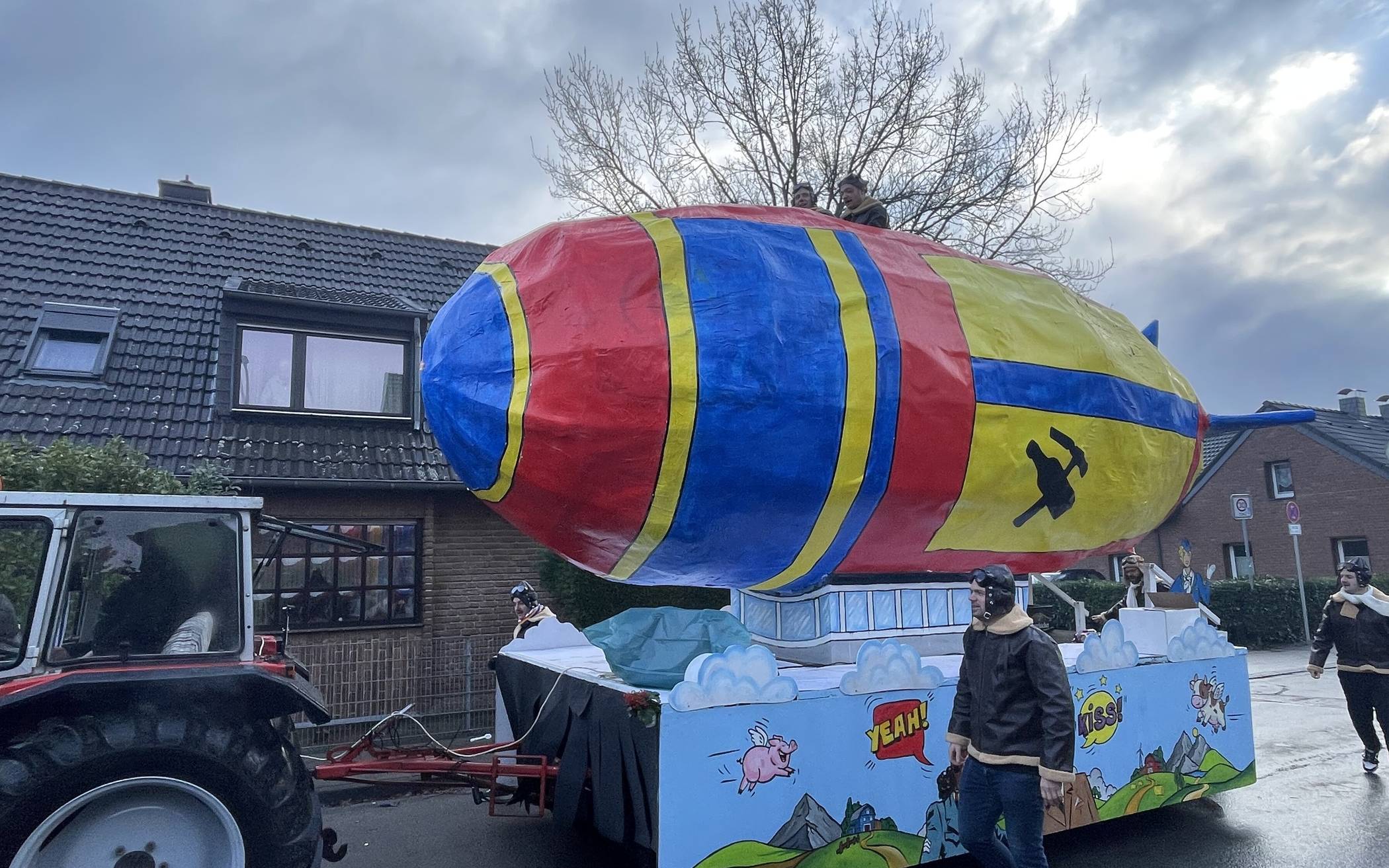 Jecken ziehen durch Nierst
