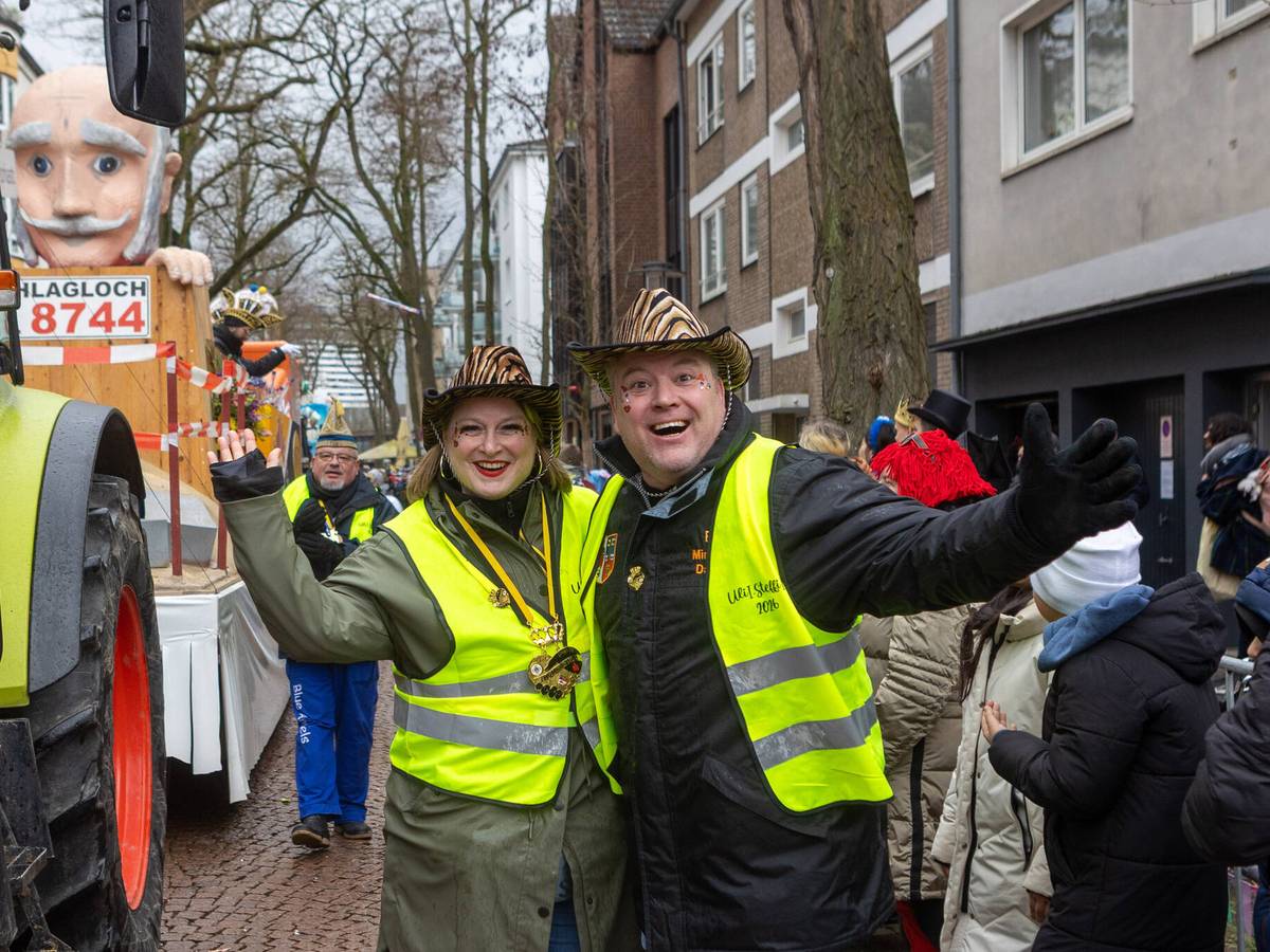 Noch mehr Fotos vom Krefelder Rosenmontagszug 2026
