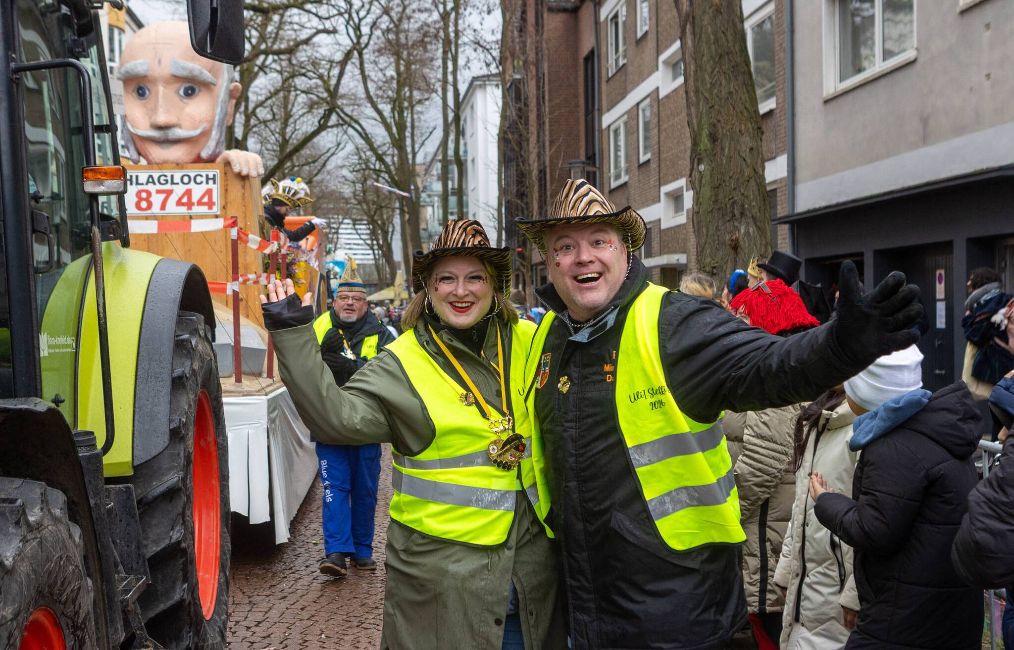 Noch mehr Fotos vom Krefelder Rosenmontagszug 2026
