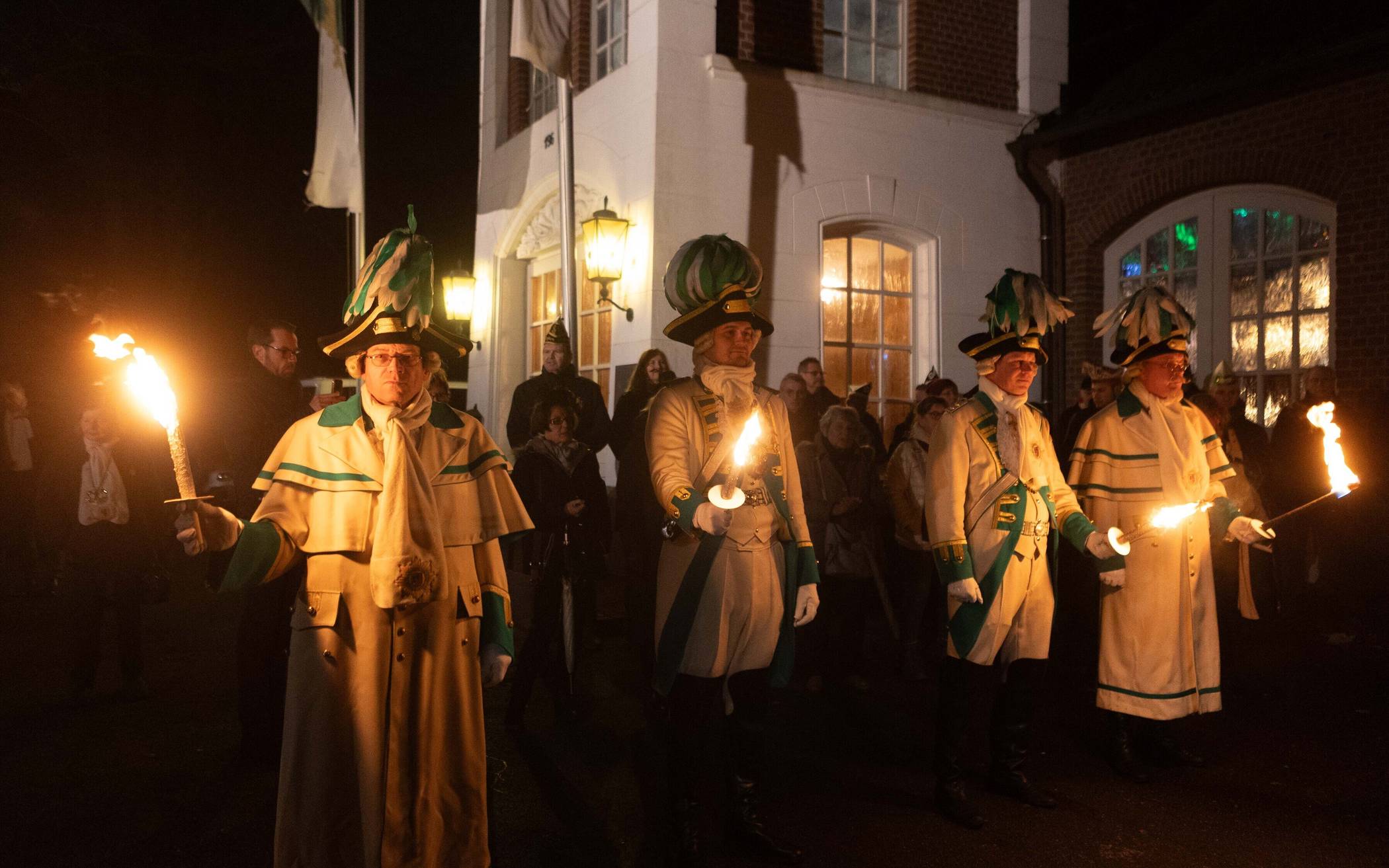 Hoppeditz-Beerdigung der Prinzengarde Krefeld
