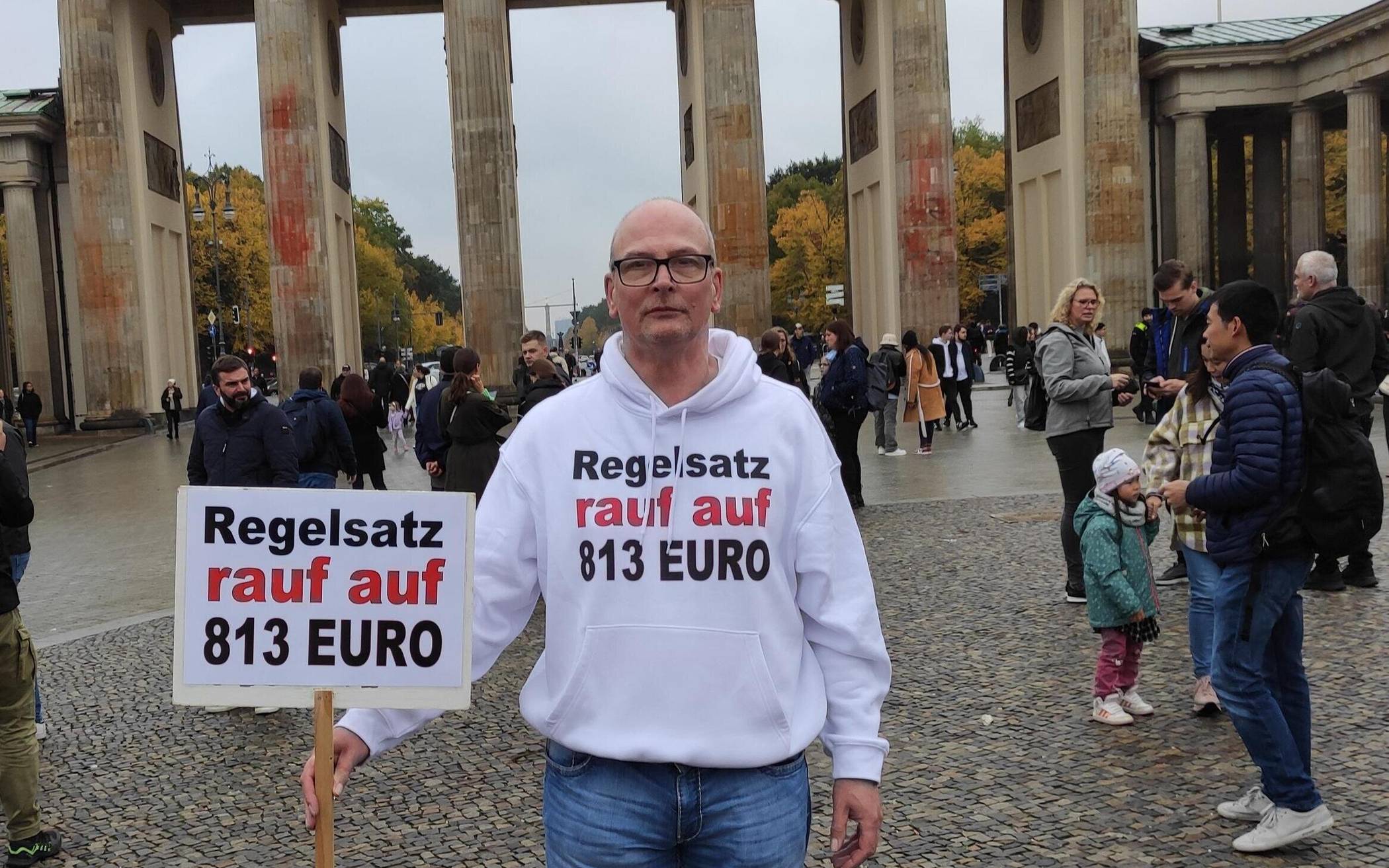 Der Mönchengladbacher Bürgergeldaktivist und Bündnisratsmitglied (Bündnis