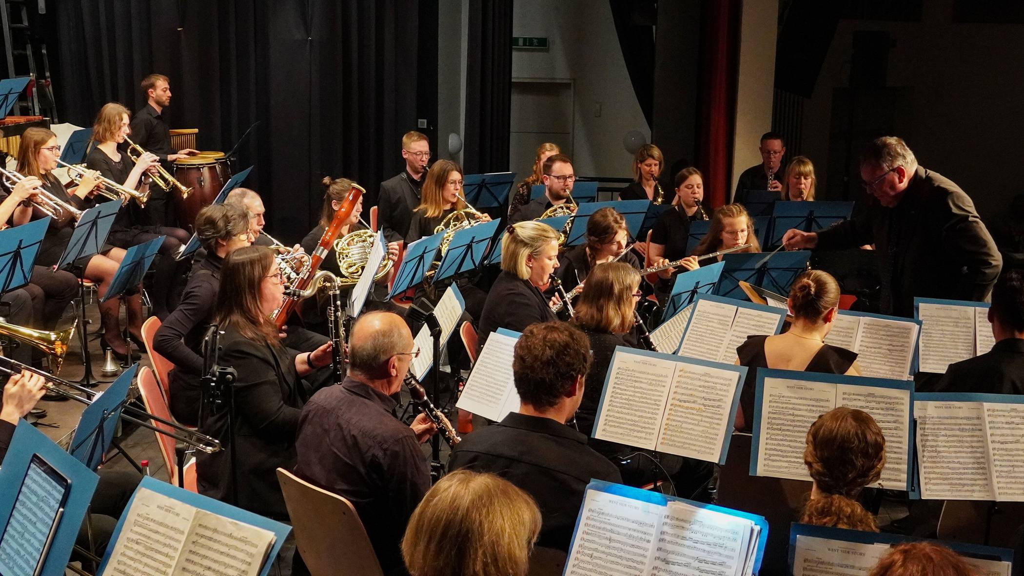 Das Orchester präsentiert ein abwechslungsreiches Programm.   