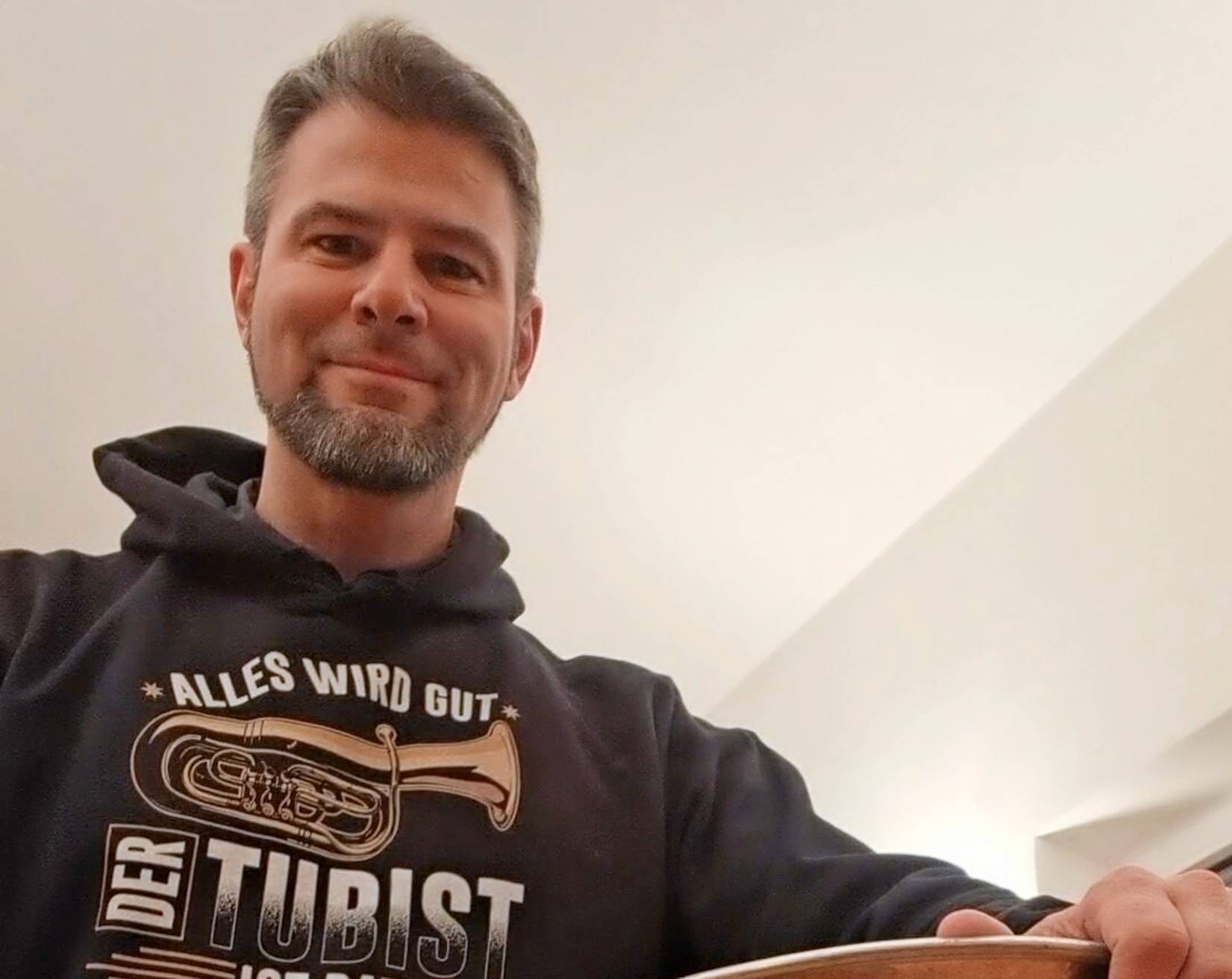 Mathias Bertuleit lädt interessierte Blasmusiker zum