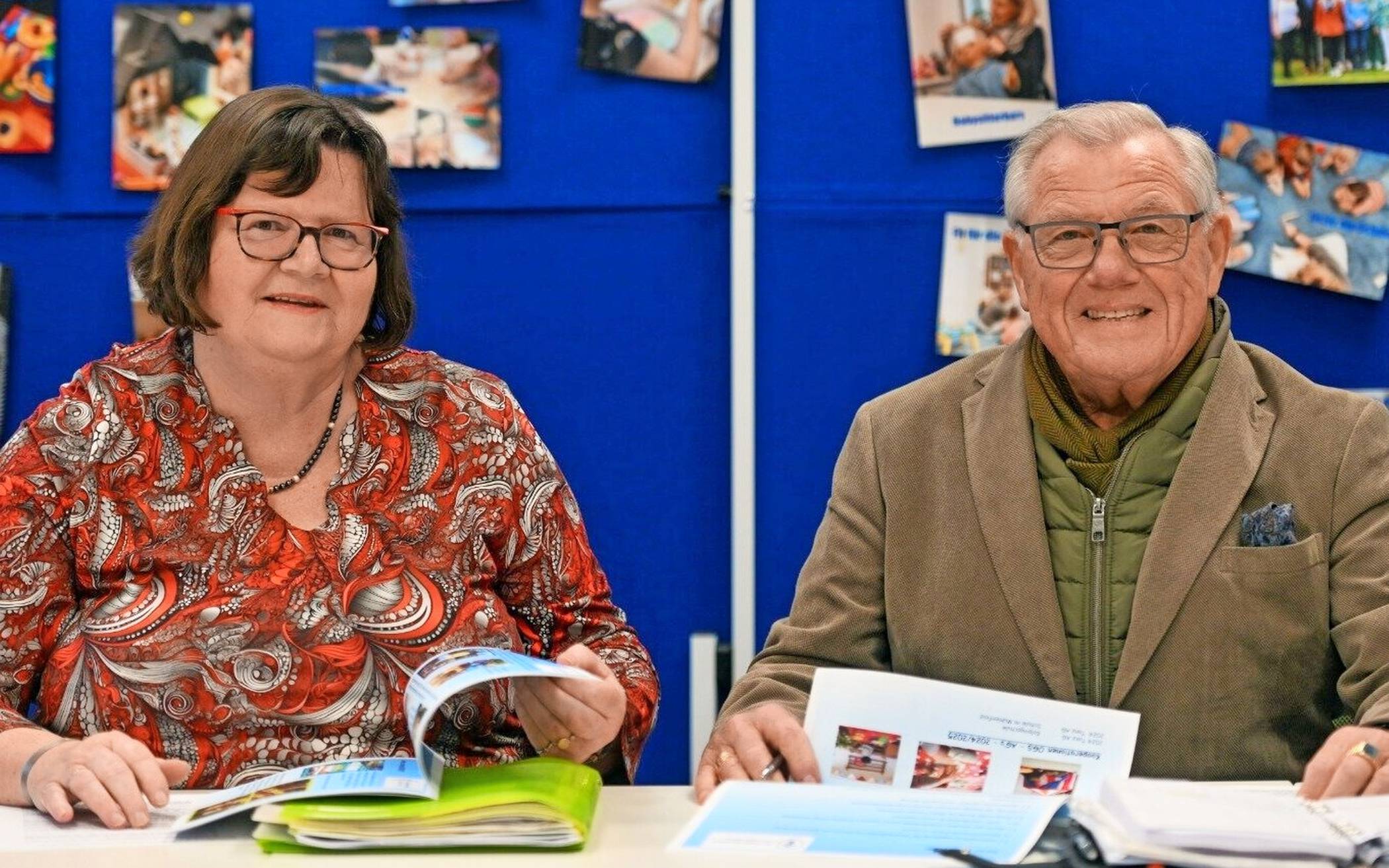  Haben das Programm des Kinderschutzbundes 2026 vorgestellt: Barbara Jäschke und Dieter Lambertz.  