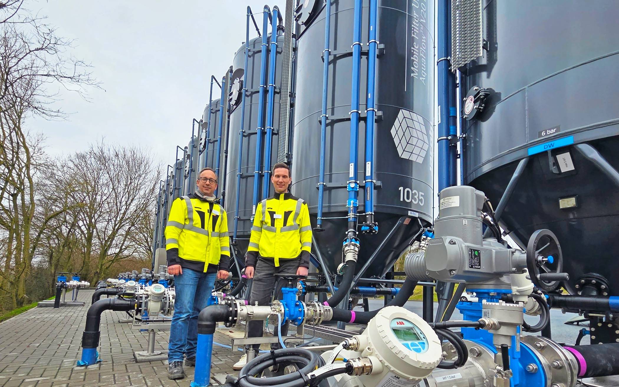 Neue Filteranlage gegen PFAS