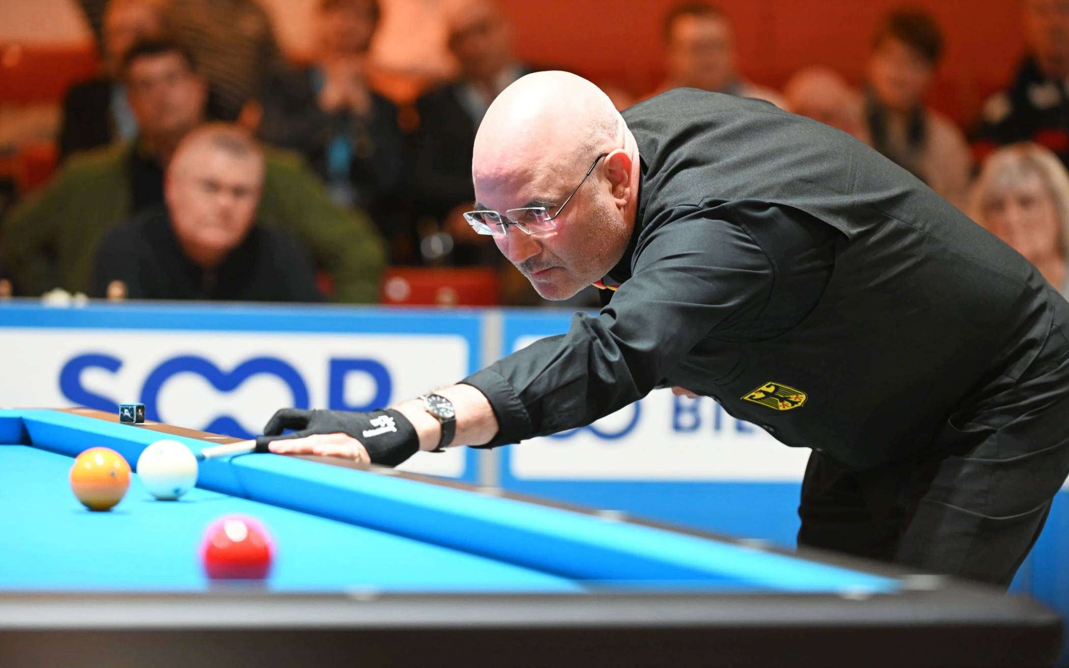   Nationalspieler Martin Horn zählt seit Jahren zur internationalen Spitze, belegt aktuell Rang vier der UMB-Weltrangliste. 