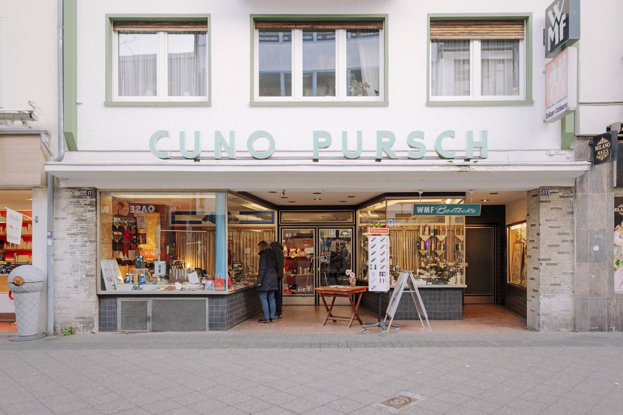 Cuno Pursch ist nicht mehr aus Krefeld wegzudenken. Inhaberin Susanne PurschFrischknecht ist fest mit der Innenstadt verwurzelt.