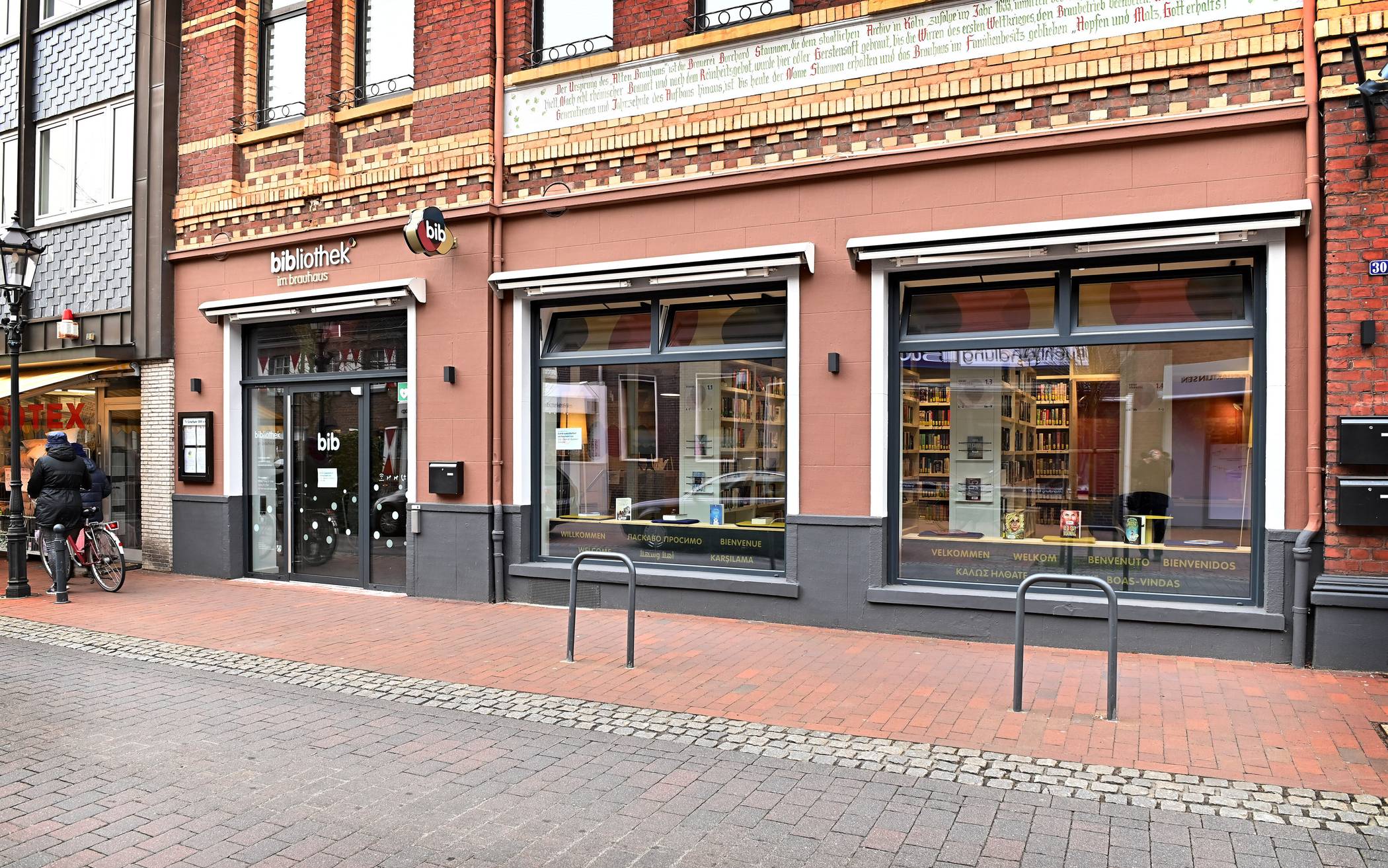 Vollautomatisch ist ab sofort eine Anmeldung für die elektronischen Angebote der BiB (Bibliothek im Brauhaus) möglich. Foto: Mocnik