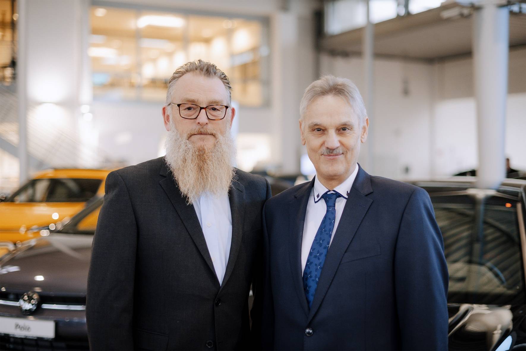 Seit mehreren Jahrzehnten im Unternehmen: die Prokuristen Thomas Nohr und Heinz-Günter...