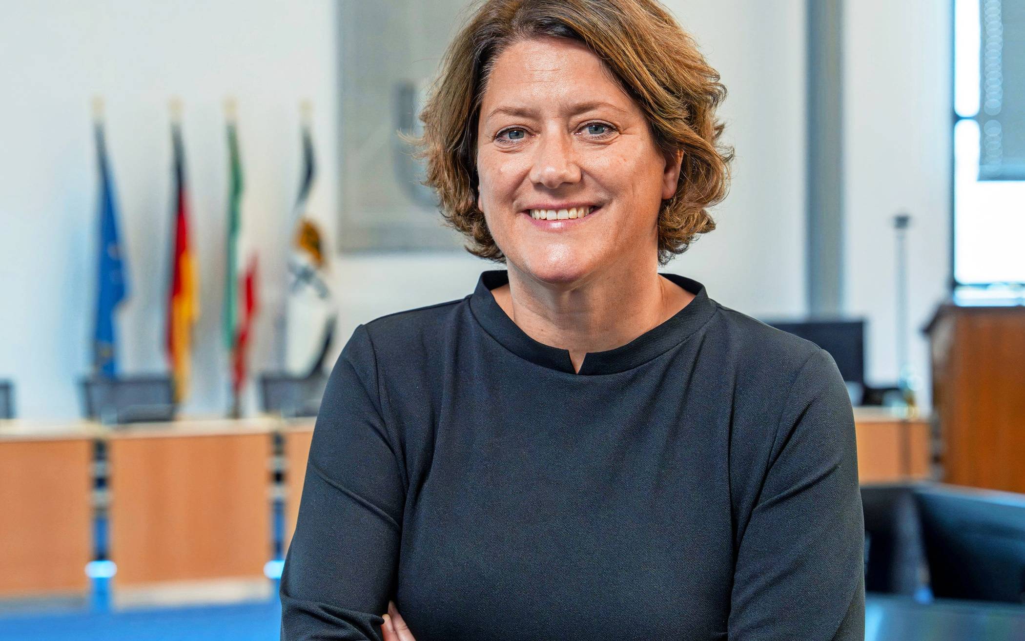 Landrätin Katharina Reinhold.   