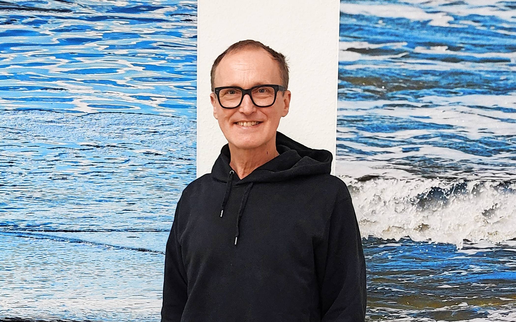 Künstler Wolfgang Spanier stellt in Osterath aus. 