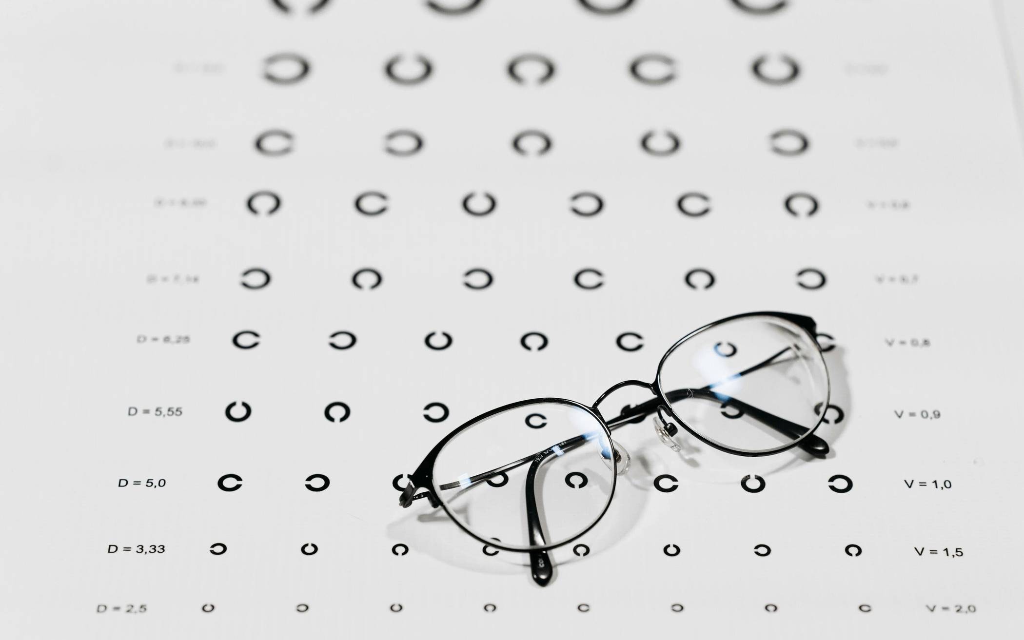 Mit den sogenannten Landolt-Ringen wird die