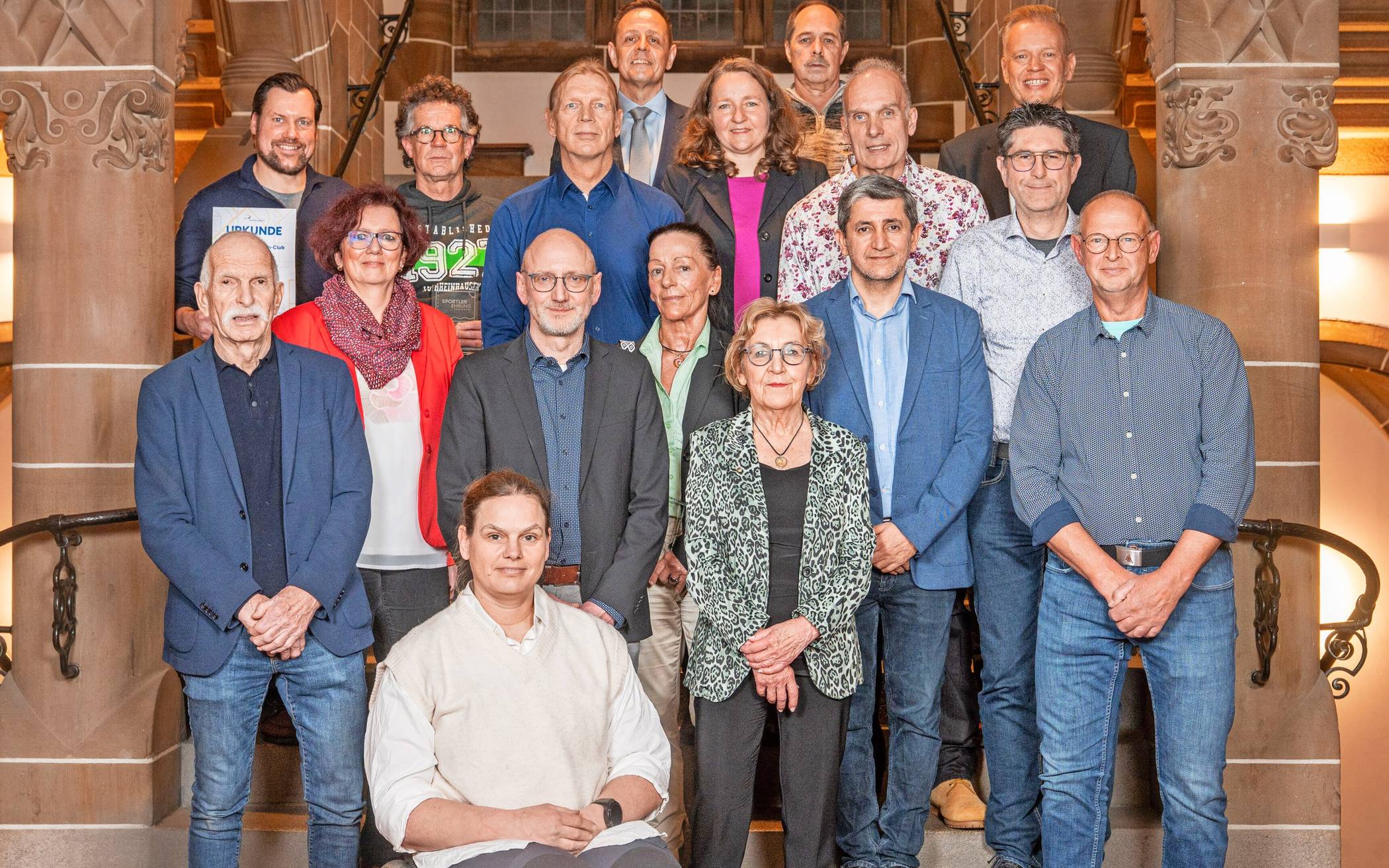 Empfang und Ehrung in 2025 erfolgreicher Seniorensportler 