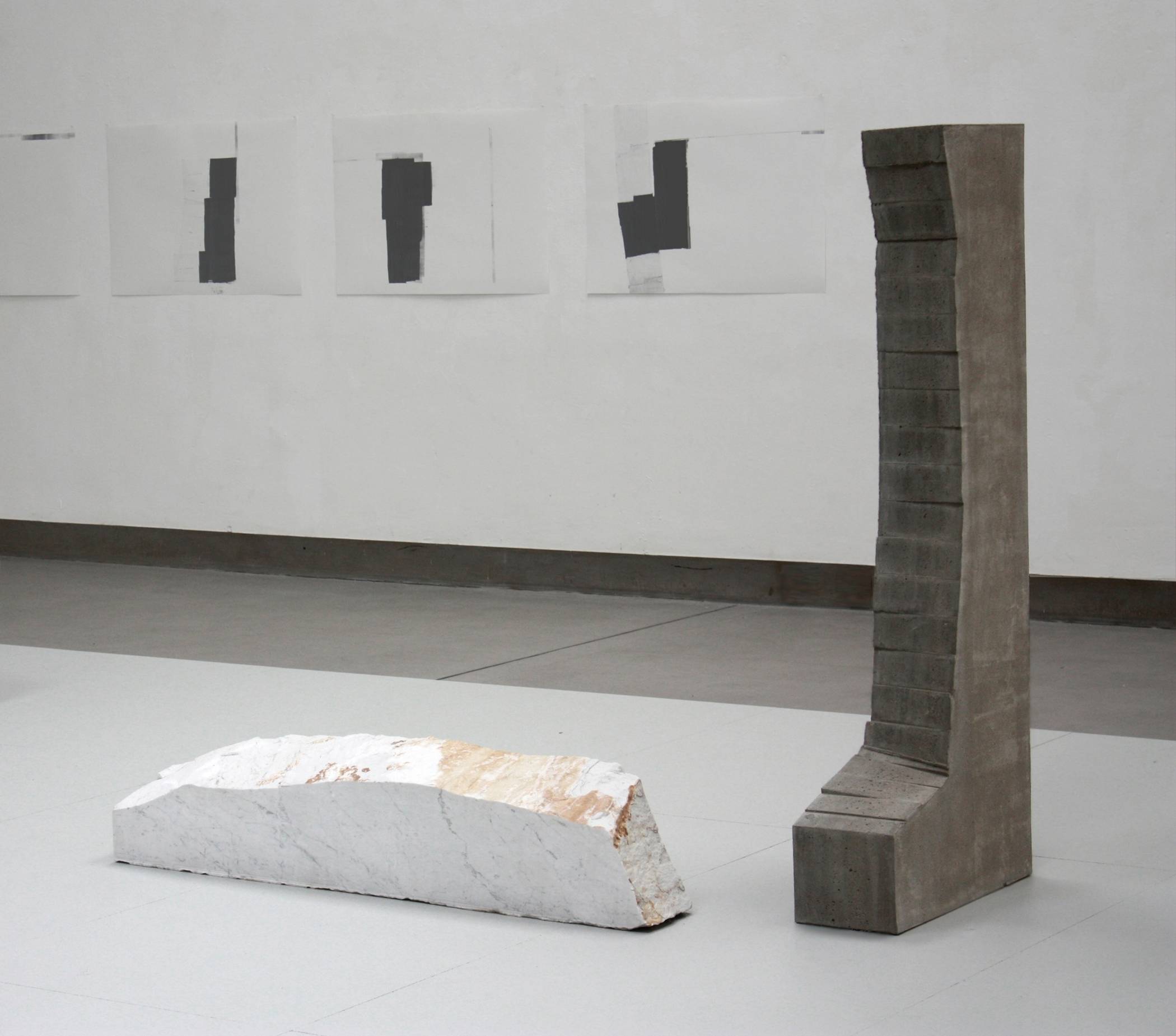  Die Arbeit „PassStück-4“ von Petra Siering.   