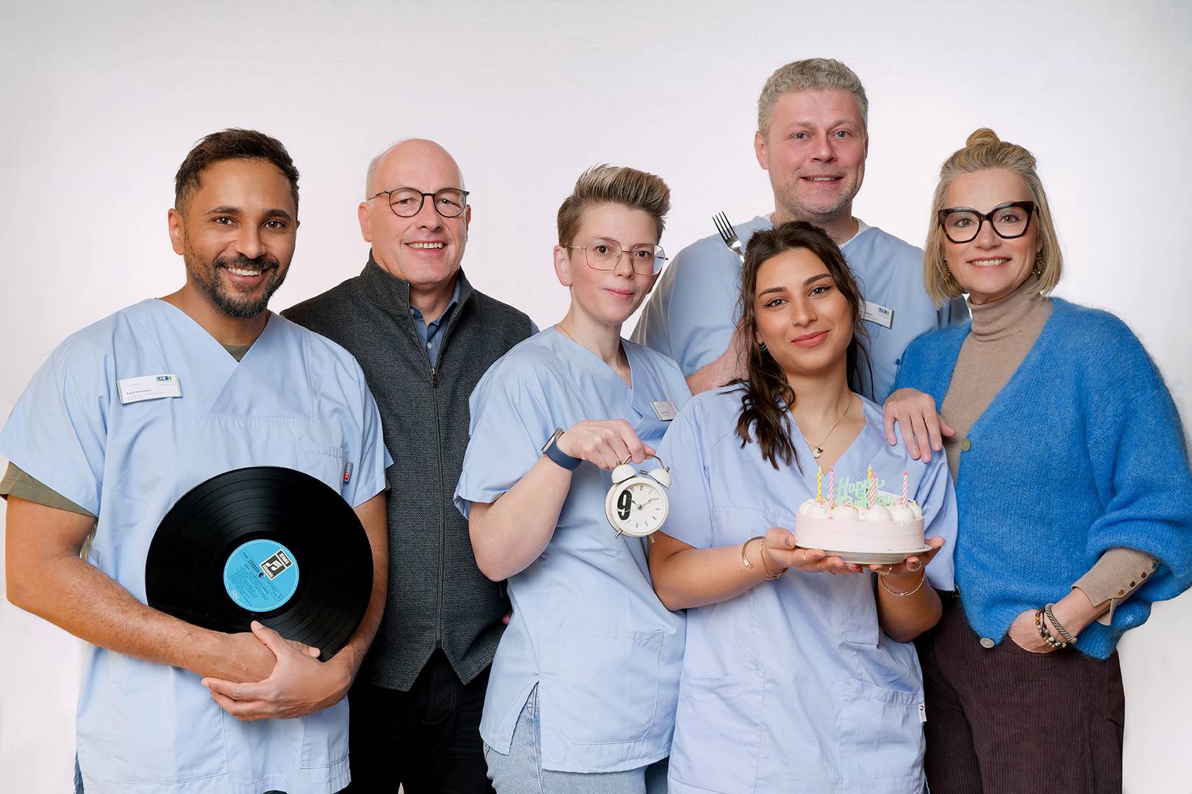 Die Kolleginnen und Kollegen aus dem