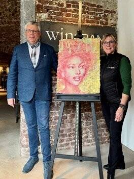 Patrizia Casagranda, eine international bekannte Künstlerin,