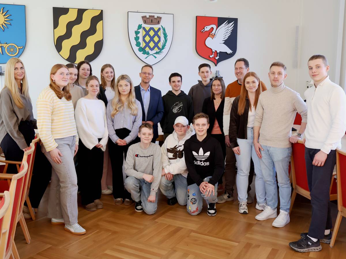 Austausch von Schülervertretungen und Bürgermeister