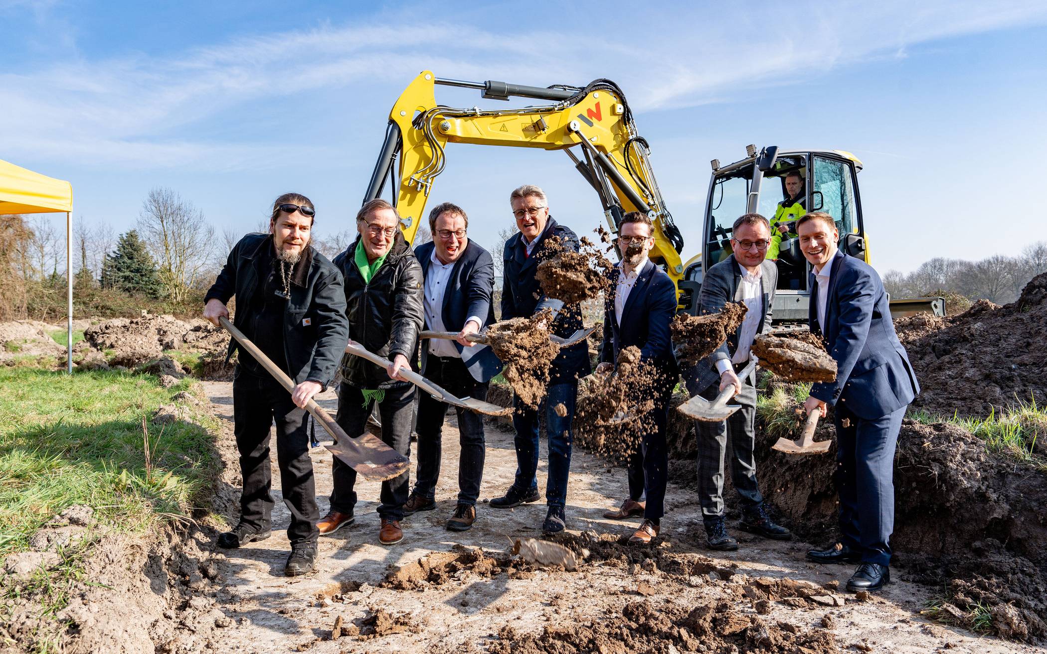 Spatenstich für das  „Heinz Sielmann Biotop