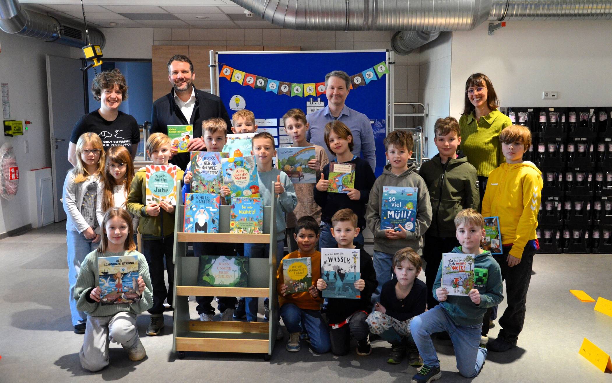 Klimaparlament der Grundschule