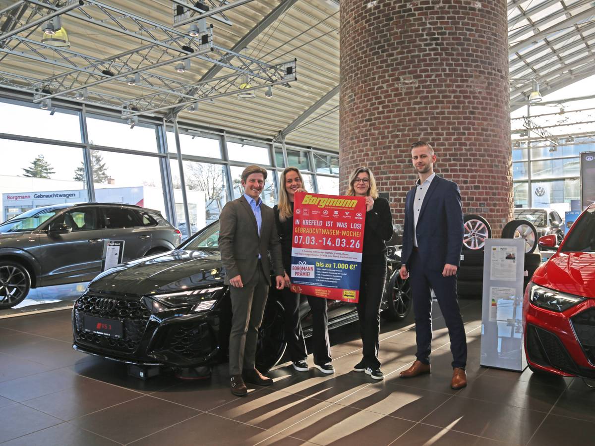 Gebrauchtwagen-Woche beim Autohaus Borgmann in Krefeld