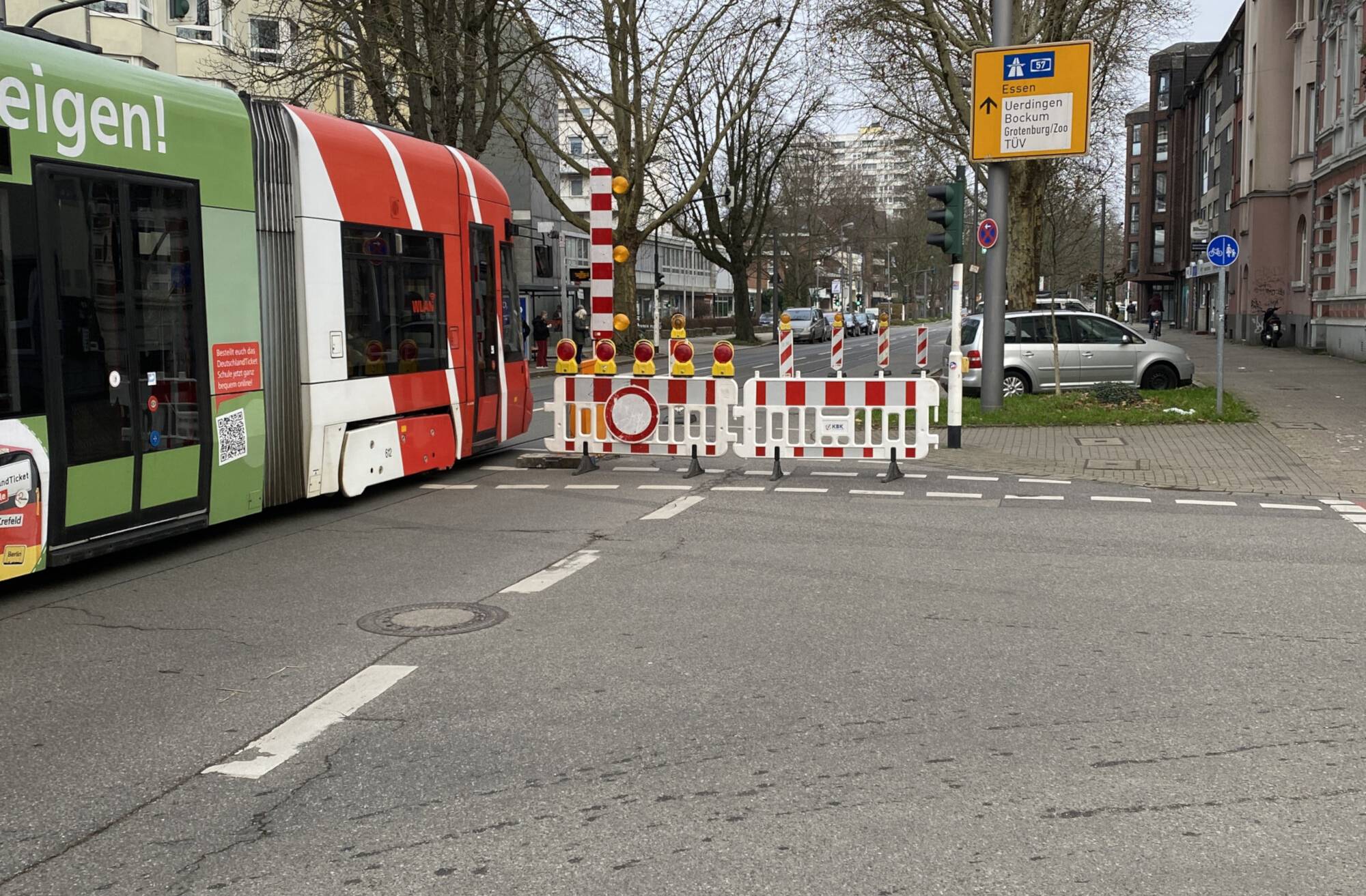 Uerdinger Straße ab Montag gesperrt