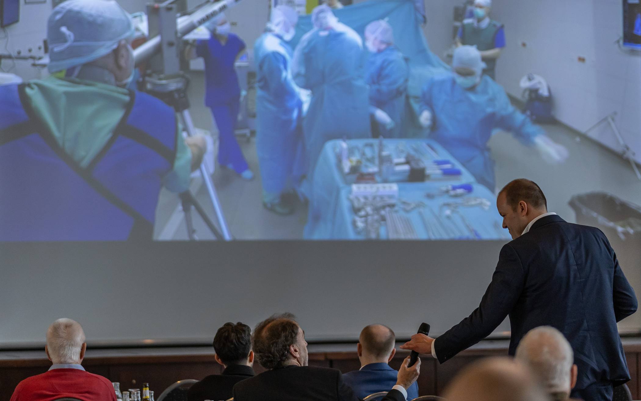 Während der Live-OP wurden auch Fragen