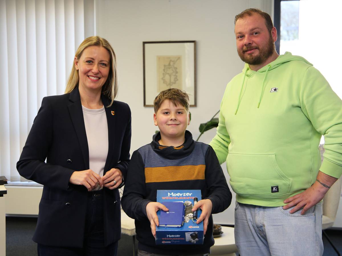 Bürgermeisterin Zupancic dankt jungem Ersthelfer für mutiges Handeln