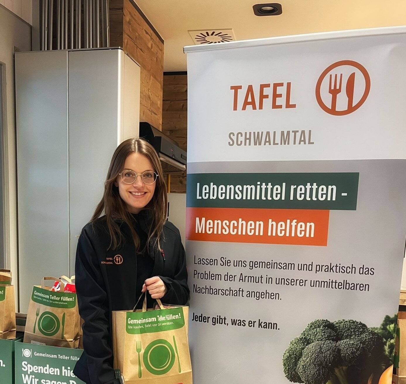 Die Aktion „Spendentüte“ für die Tafel