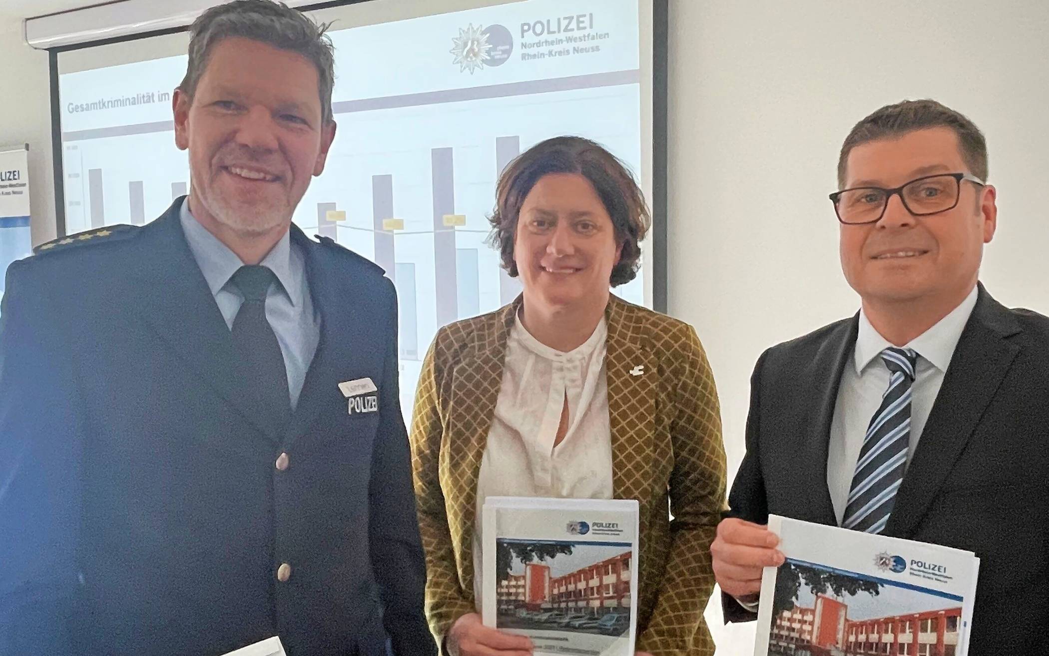 Stellten die Kriminalstatistik des Rhein-Kreises Neuss
