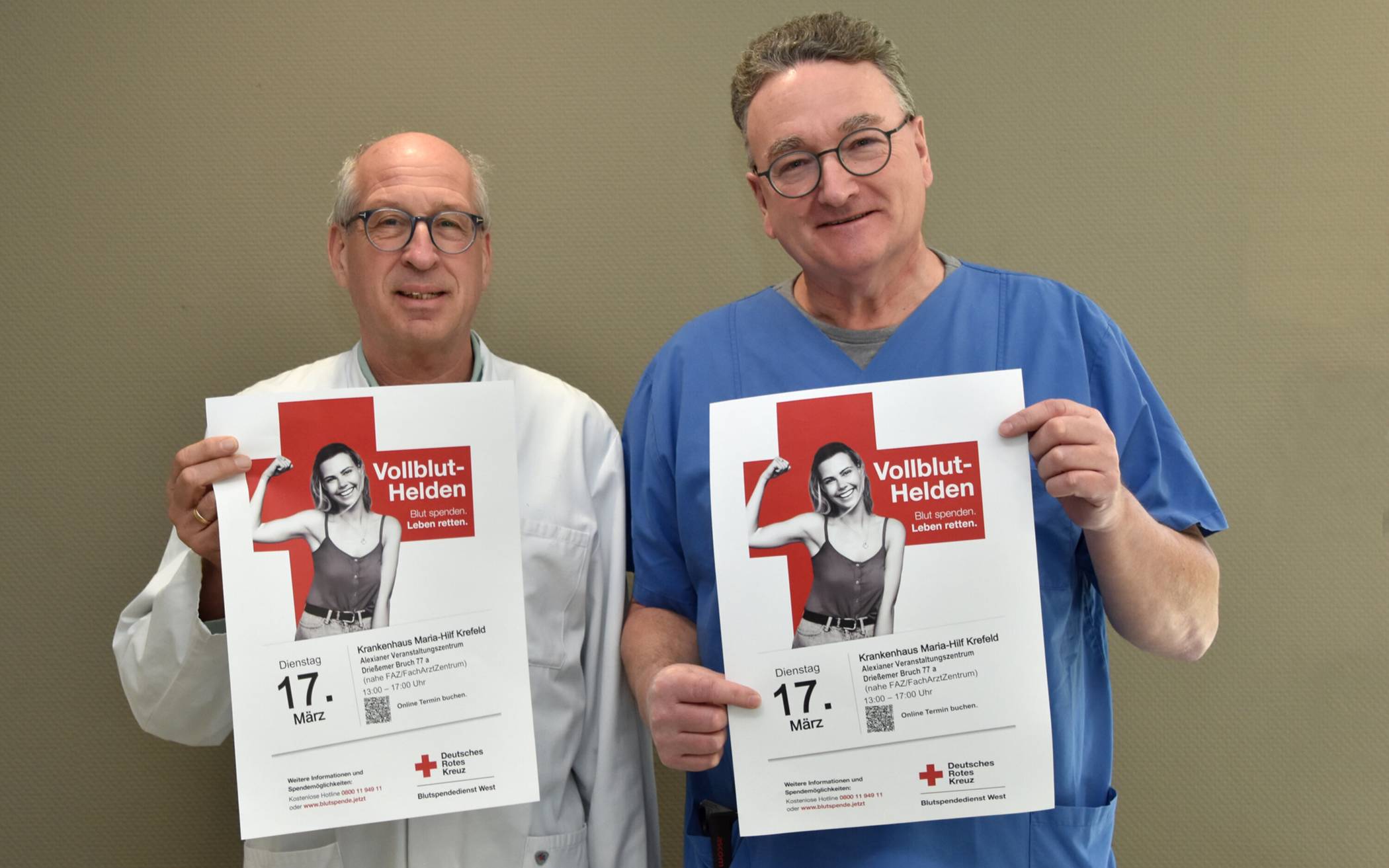 Prof. Dr. Hans-Jürgen von Giesen (l.),