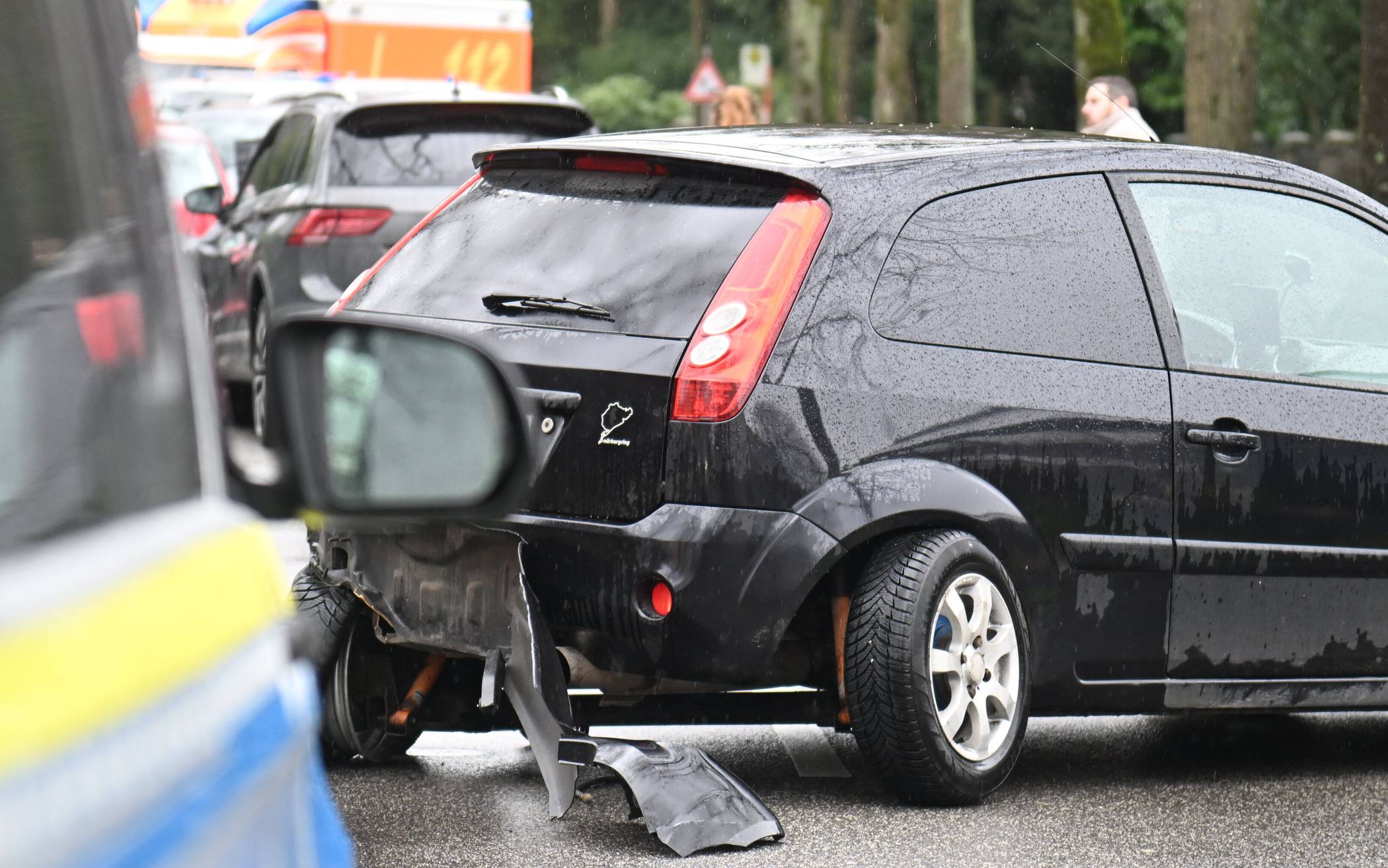 Verkehrsunfall auf der Heideckstraße