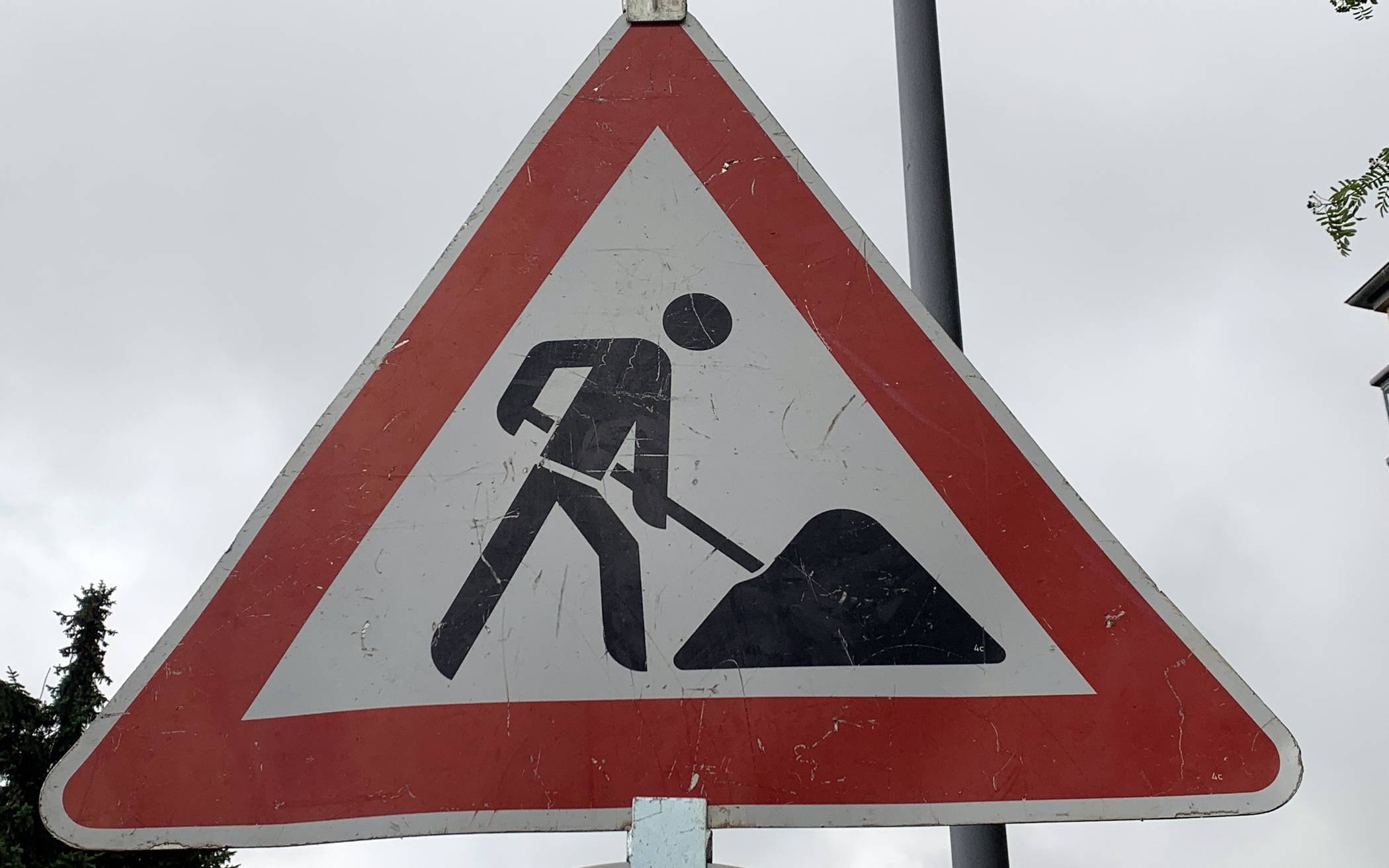 Sperrung des Heidewegs