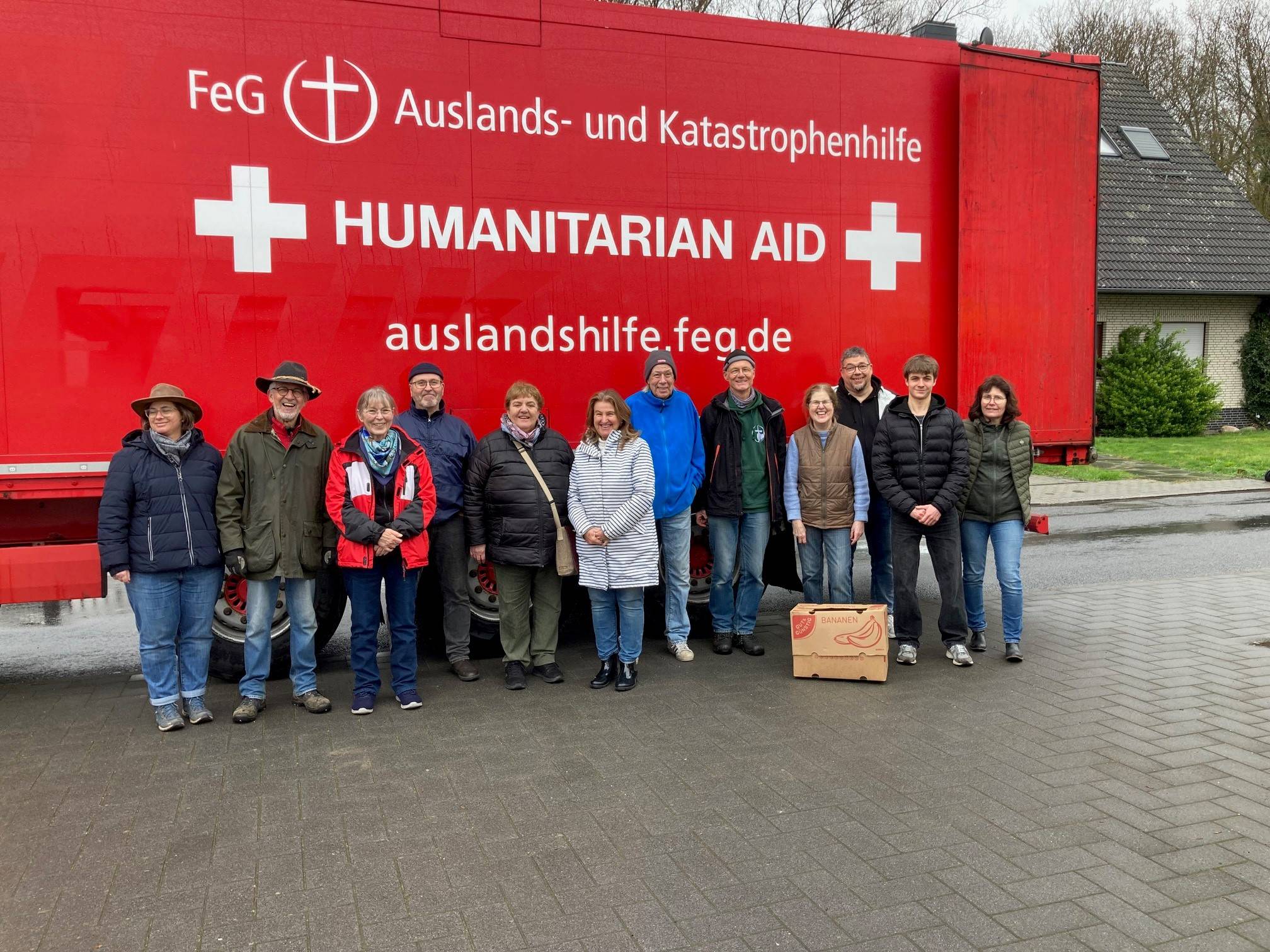 In Hoerstgen wurden in den letzten drei Wochen so viele Hilfsgüter abgegeben wie noch nie zuvor - so viele, dass ein weiterer LKW erforderlich ist, um alle Hilfsgüter in die Ukraine zu bringen.