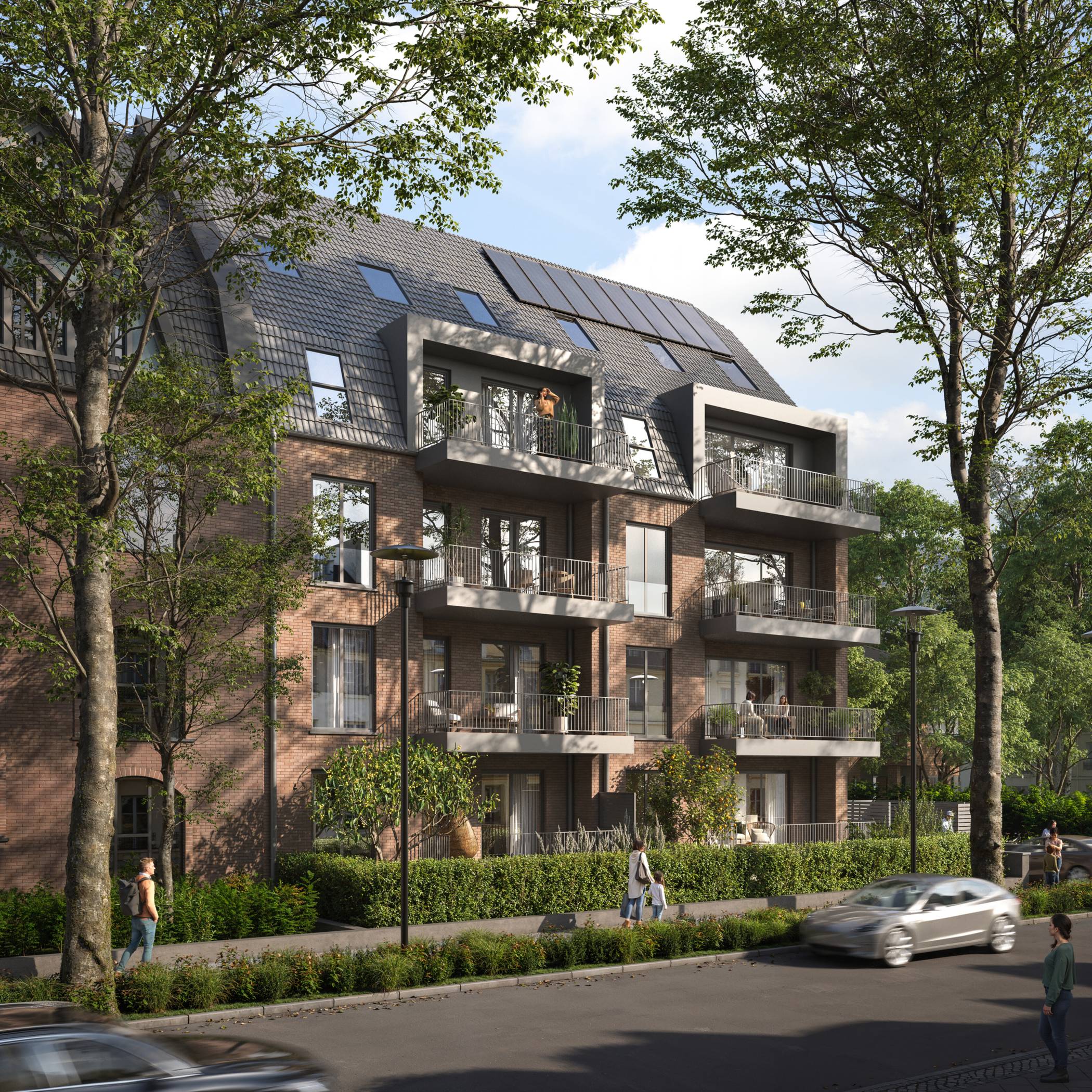 Roon 75: Acht Residenzen für höchste Lebensqualität, fußläufig zum Stadtwald