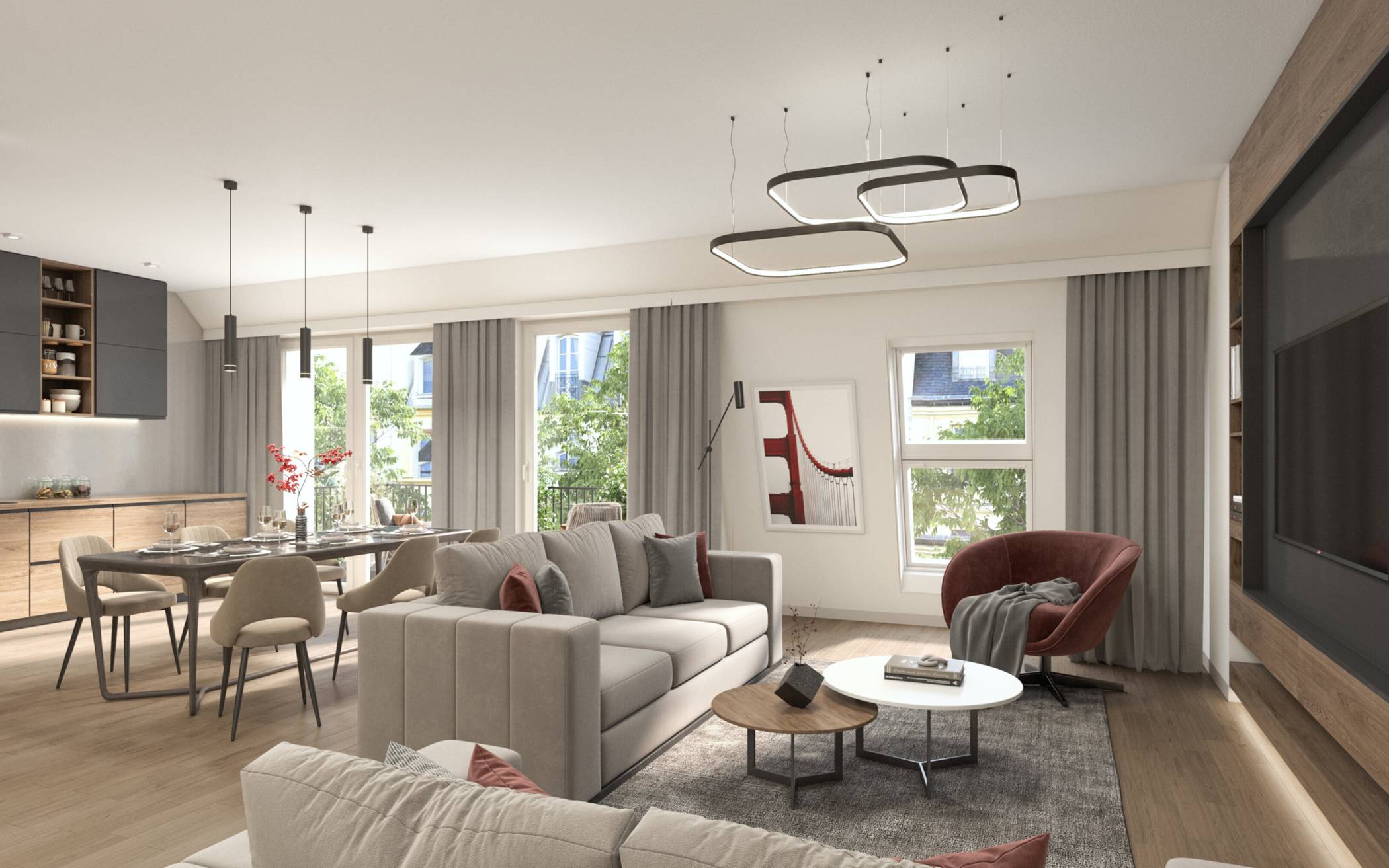 Roon 75 - Acht Residenzen für höchste Lebensqualität, fußläufig zum Stadtwald