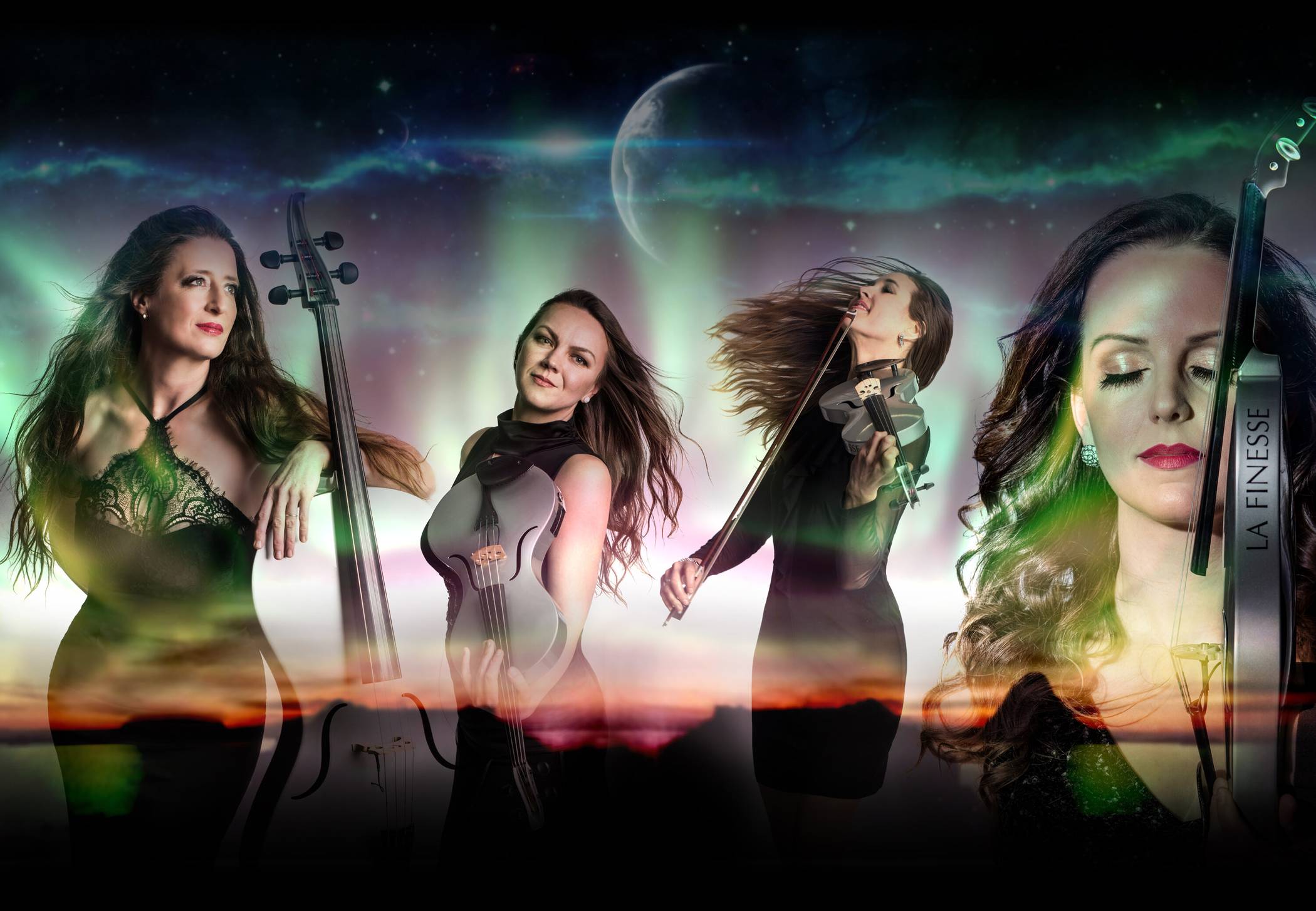  Die vier Streicherinnen sind „La Finesse“. 