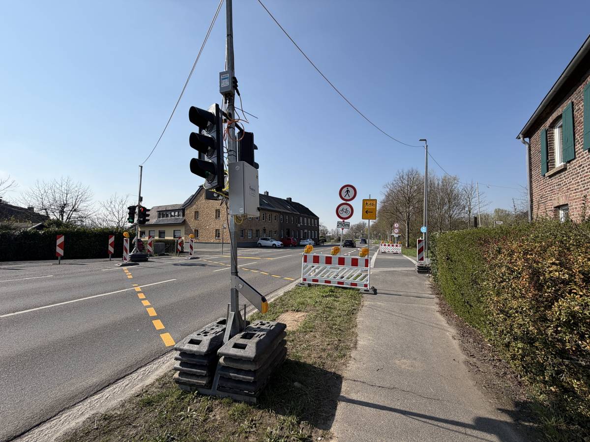 Baustopp: Sperrung dauert länger an