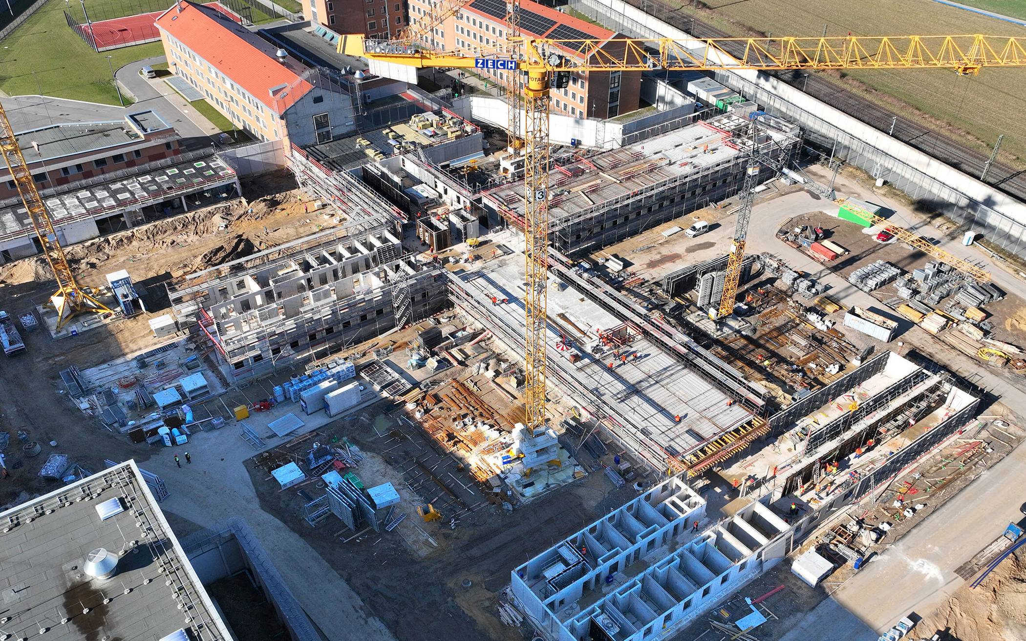 Die Arbeiten im zweiten Bauabschnitt gehen