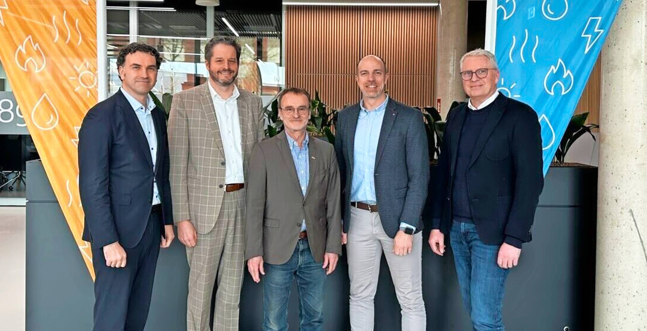 Gemeinsam für regional erzeugte Energie (v.l.):