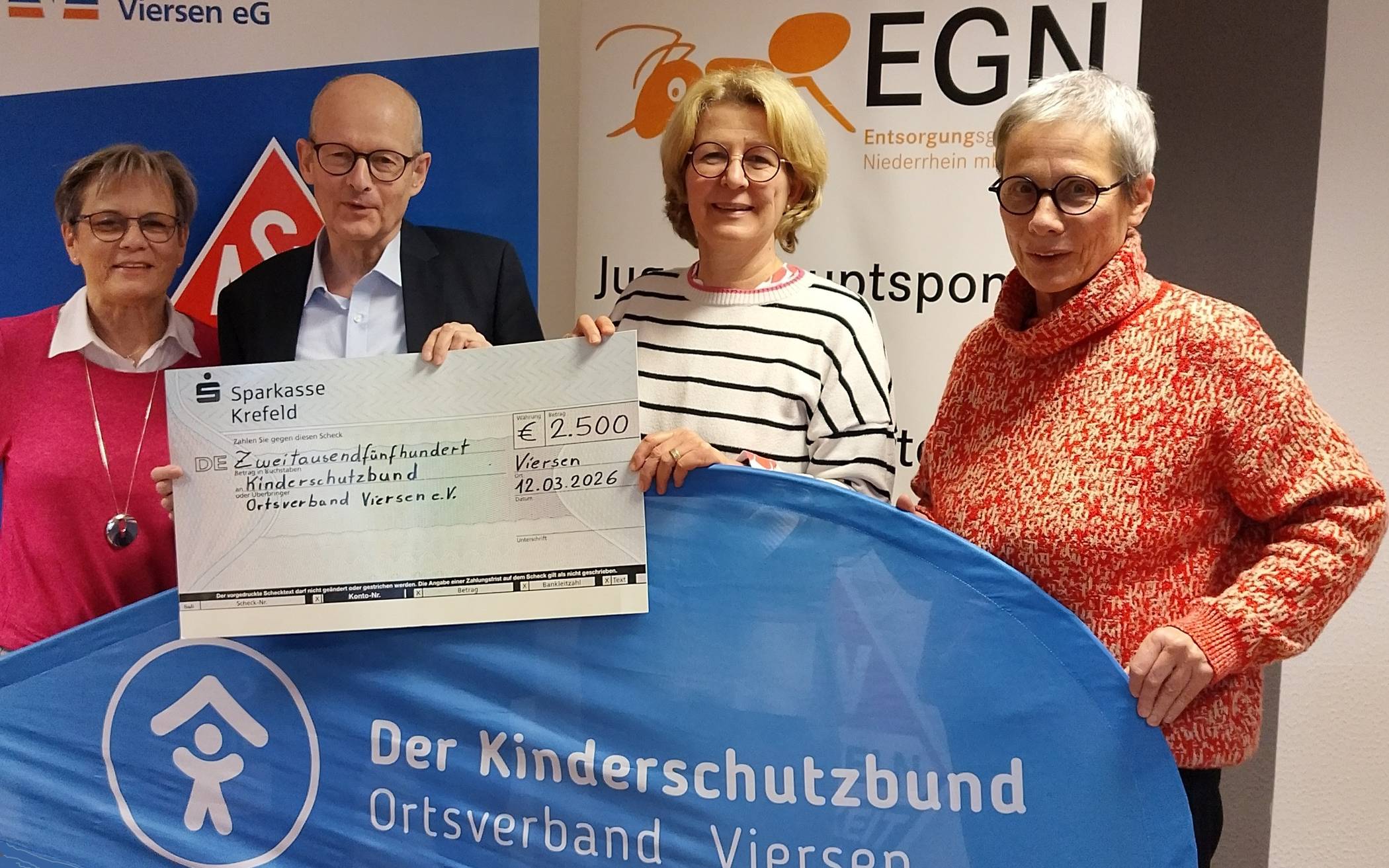 ASV spendet für Kinder