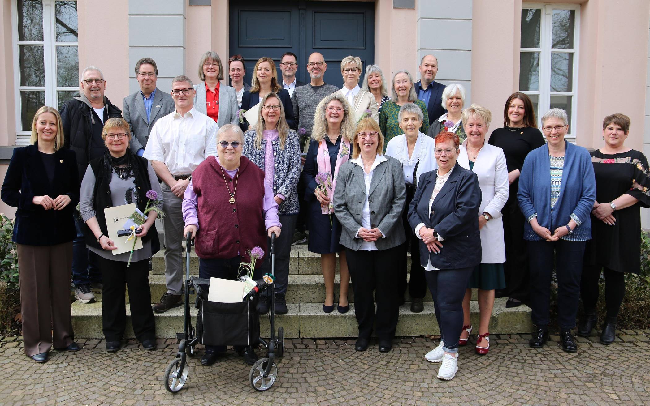 Stadt Moers ehrt Mitarbeiter