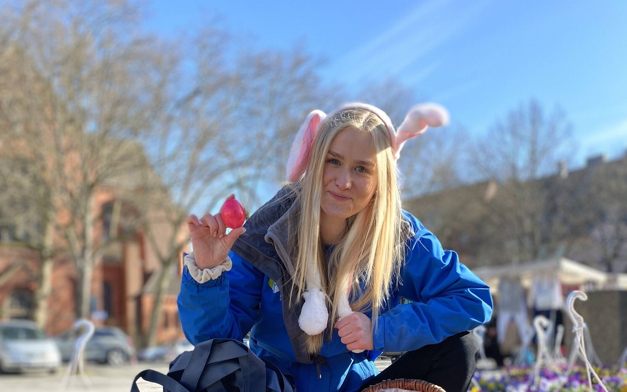 Duisburg Kontor verteilt Ostereier