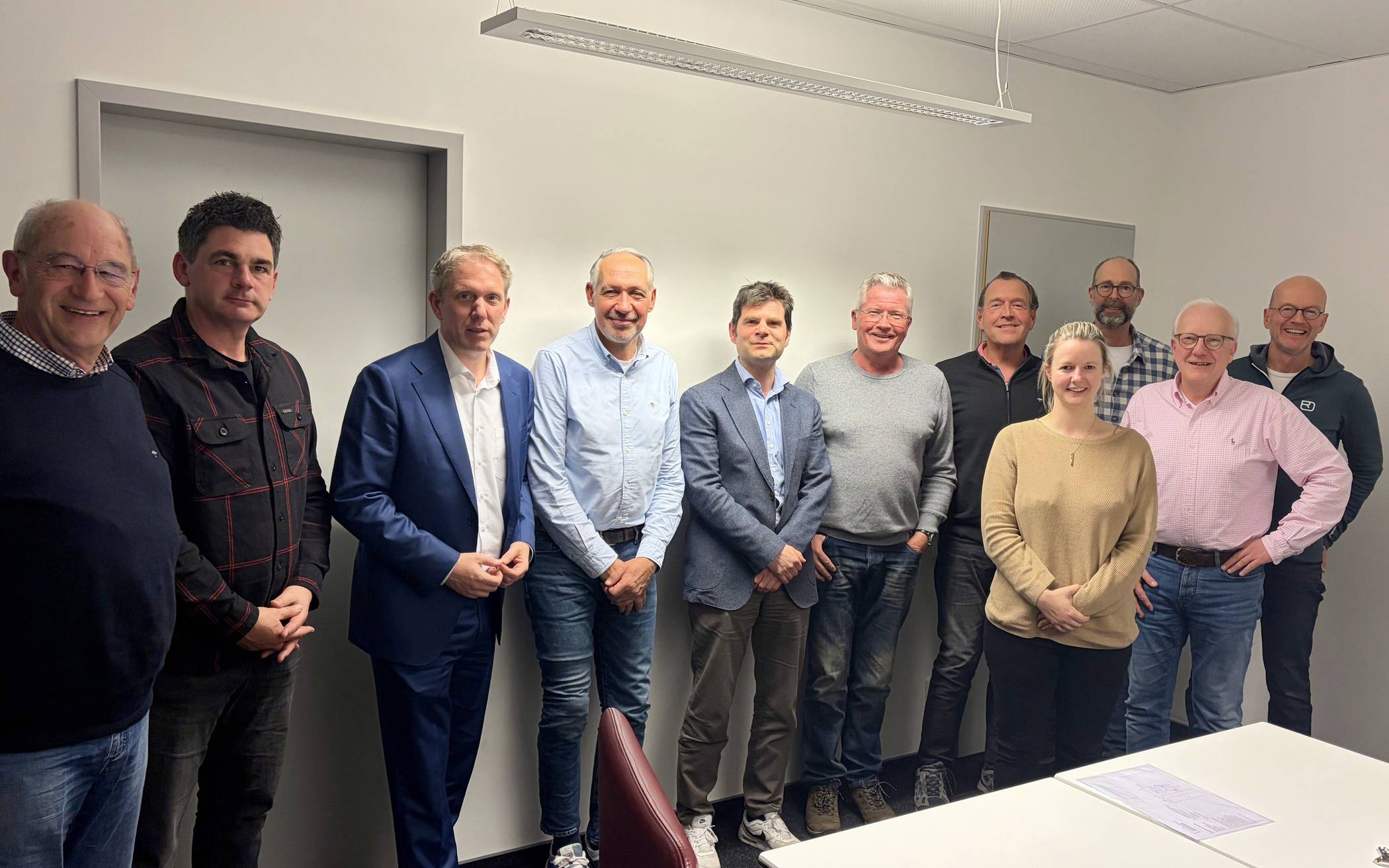 Der Vorstand der KV Mönchengladbach mit