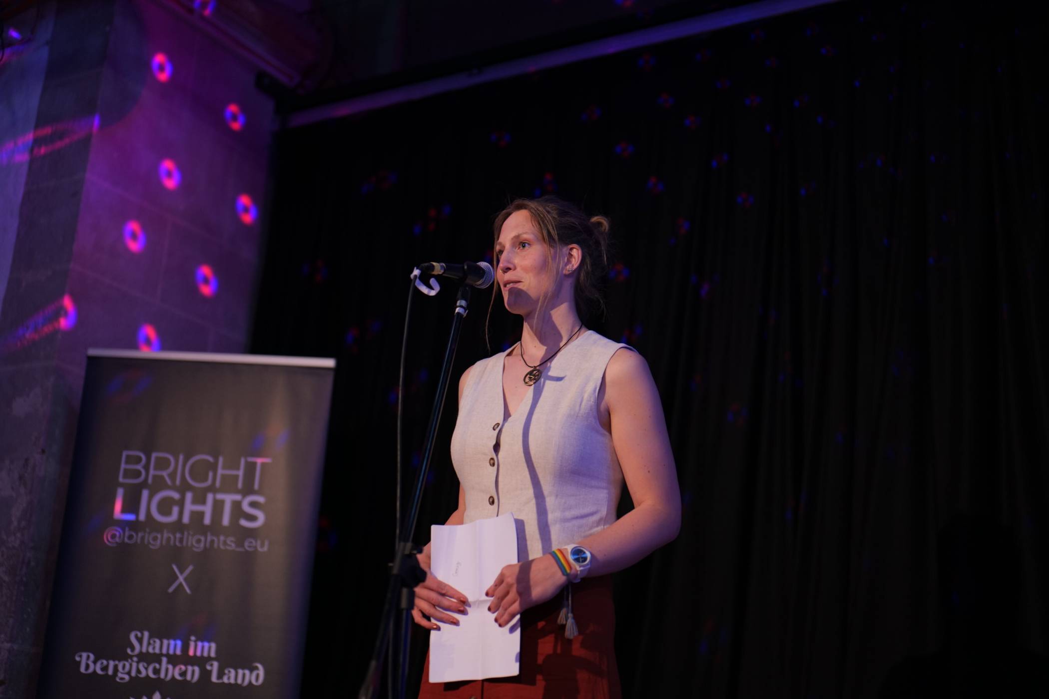 Nele Pez gehört zu den markanten Stimmen der deutschsprachigen Poetry-Slam-Szene. 